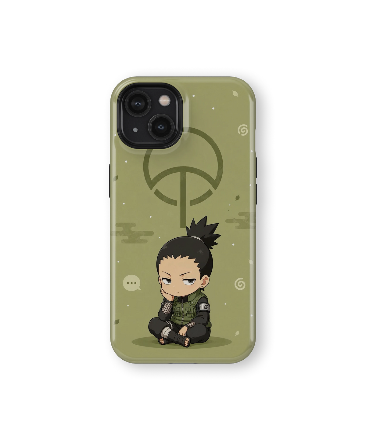 Coque iPhone Shikamaru – Style vert | Naruto