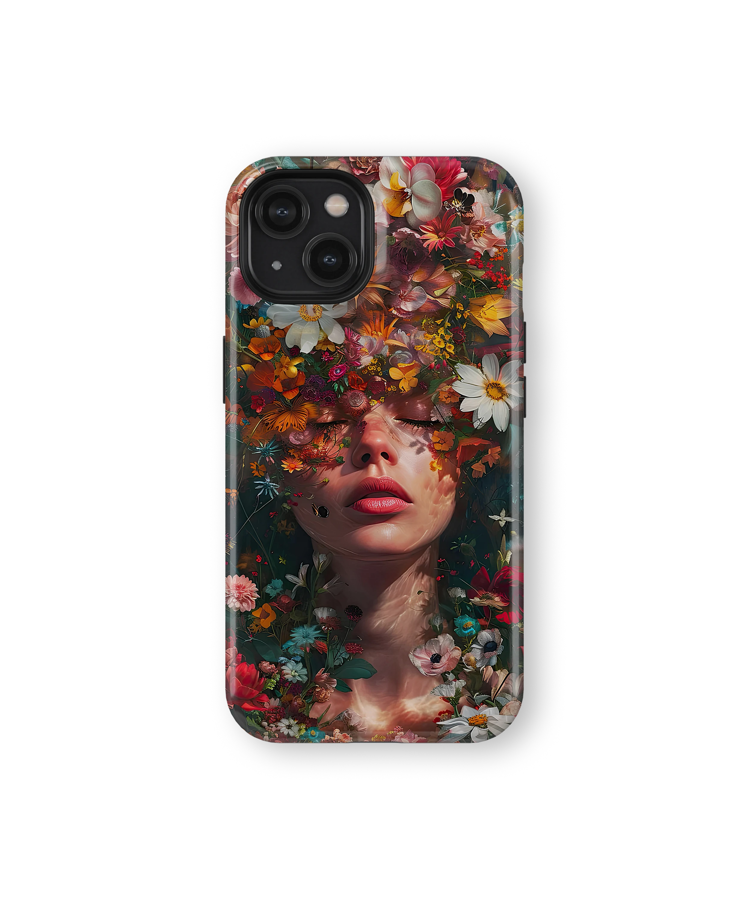 Coque iPhone Femme Florale Artistique