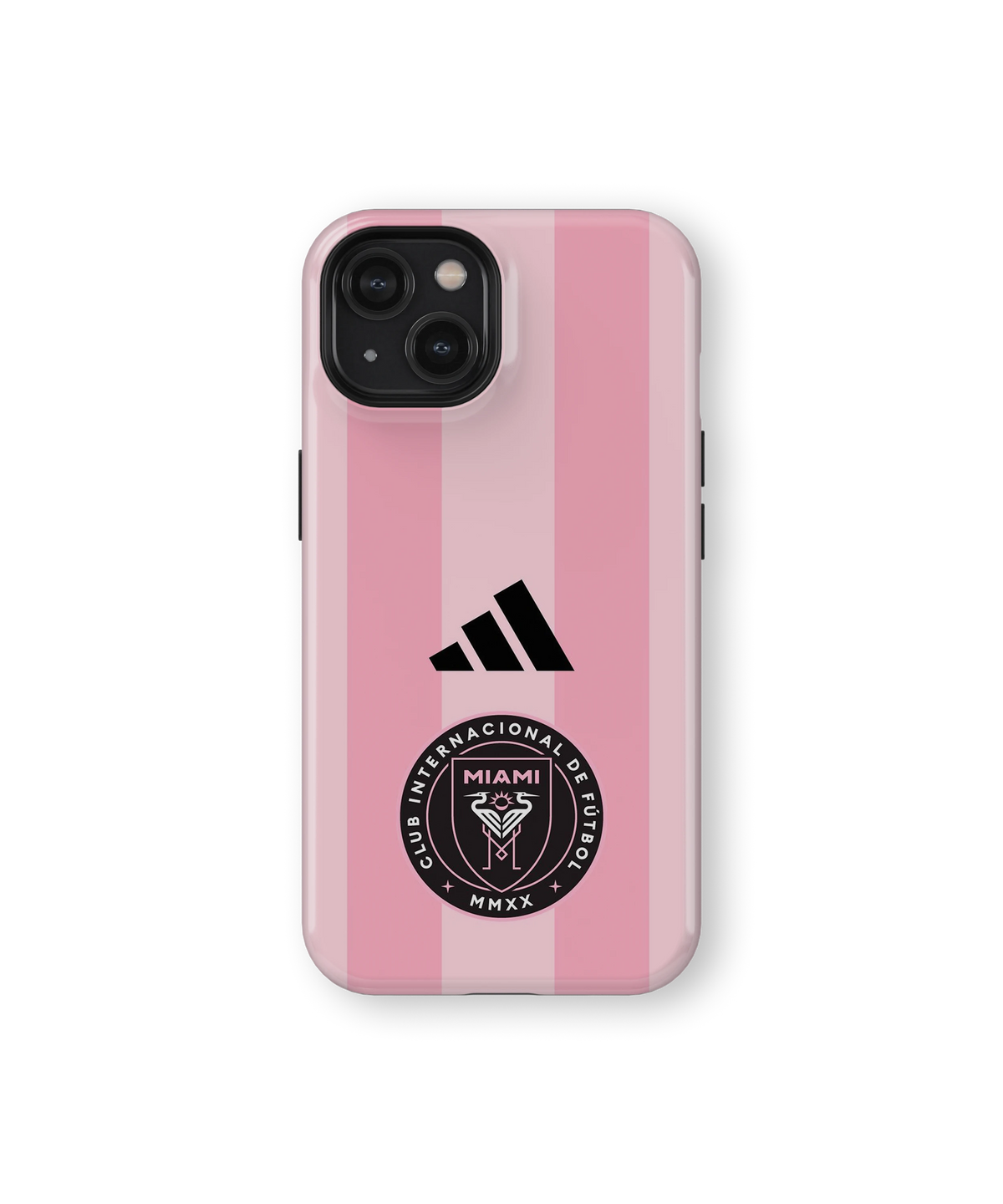 Coque iPhone Miami – Design Pink Stripes | Inter Miami