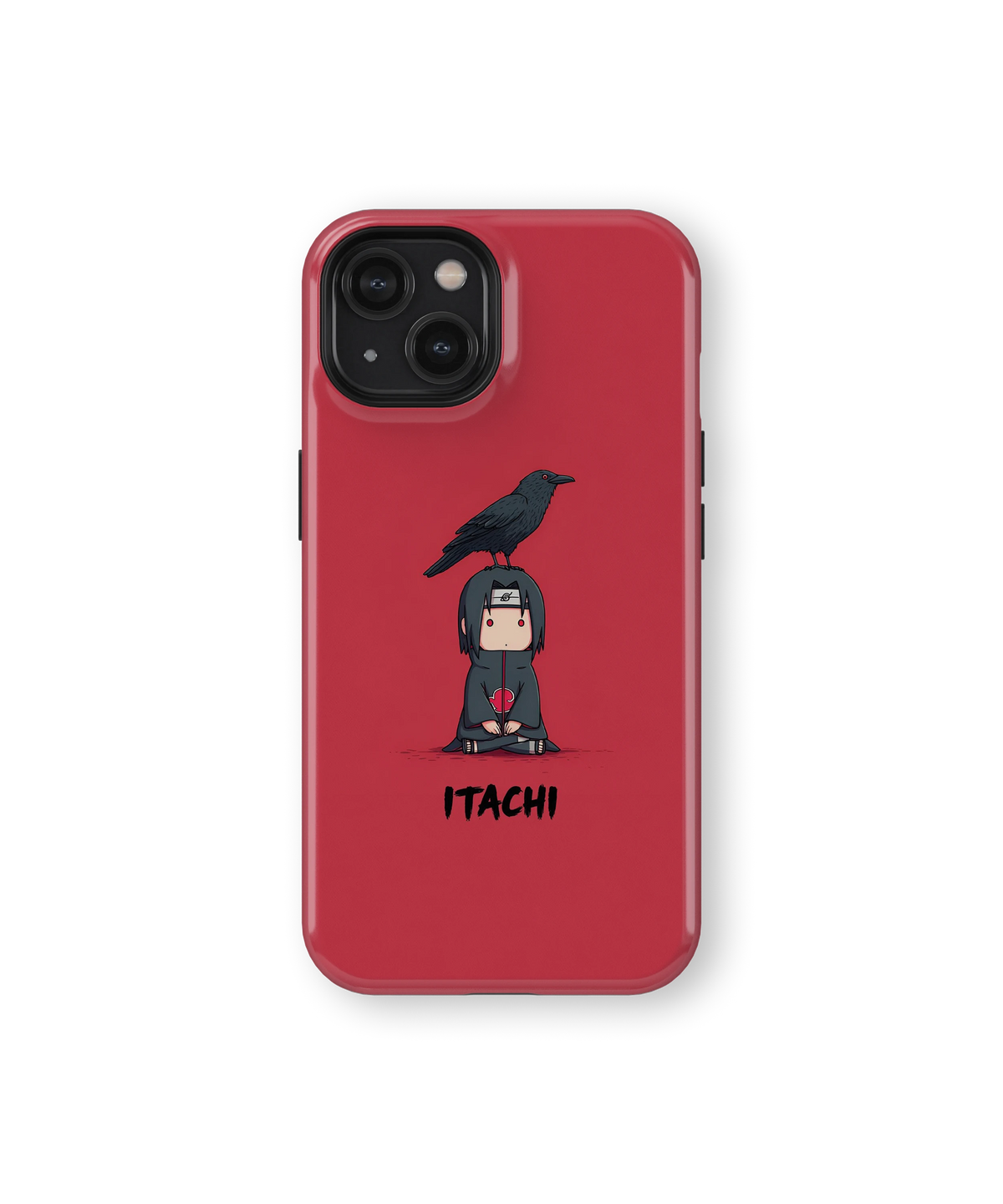 Coque iPhone Itachi – Design Chibi Rouge | Naruto