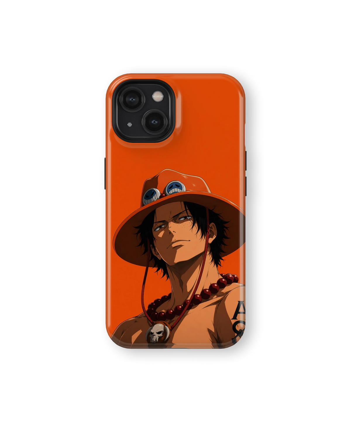 Coque iPhone Portgas D. Ace – Orange | One Piece