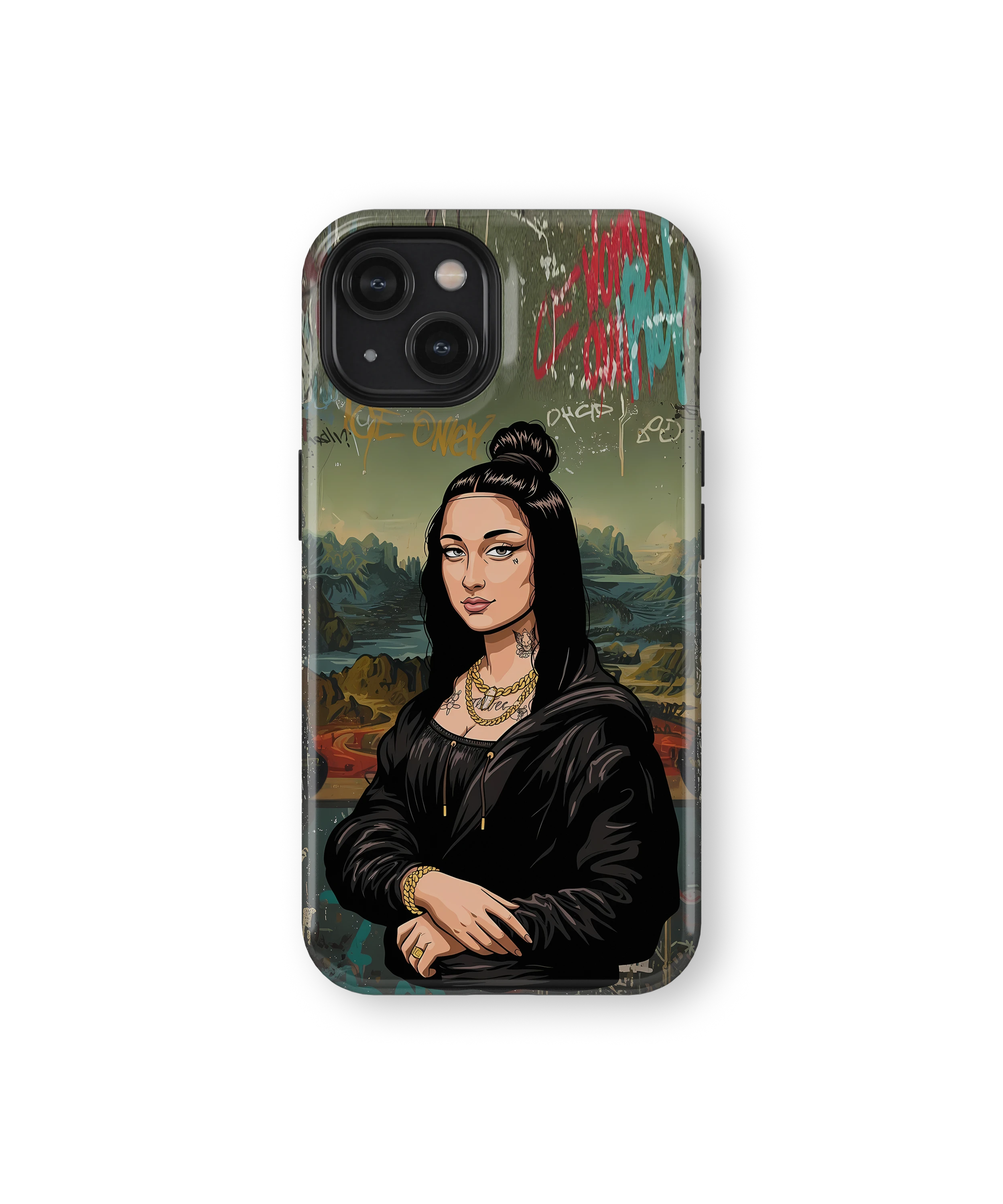 Coque iPhone Mona Lisa Street Style