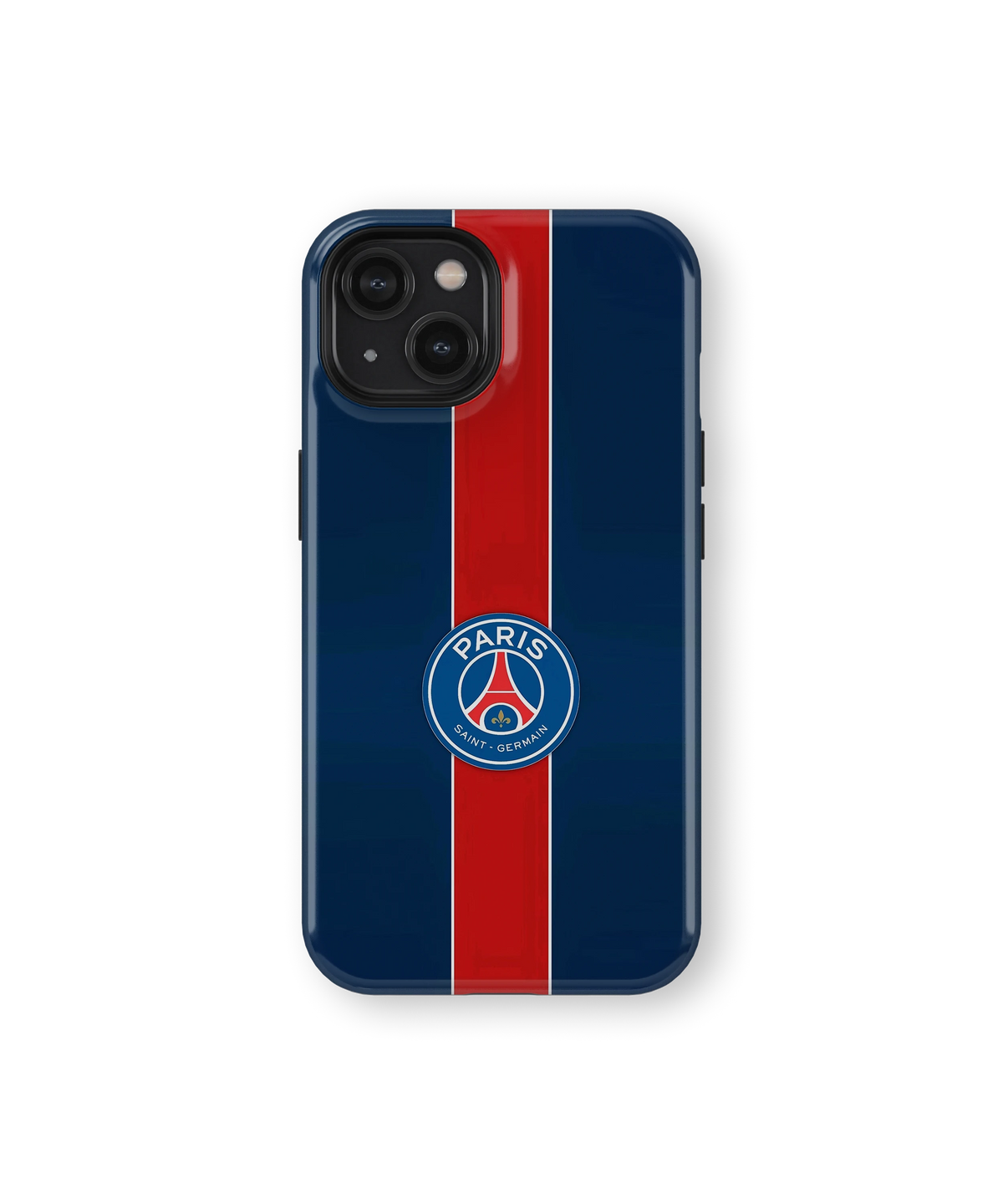 Coque iPhone Paris Saint-Germain – Bleu et rouge | PSG