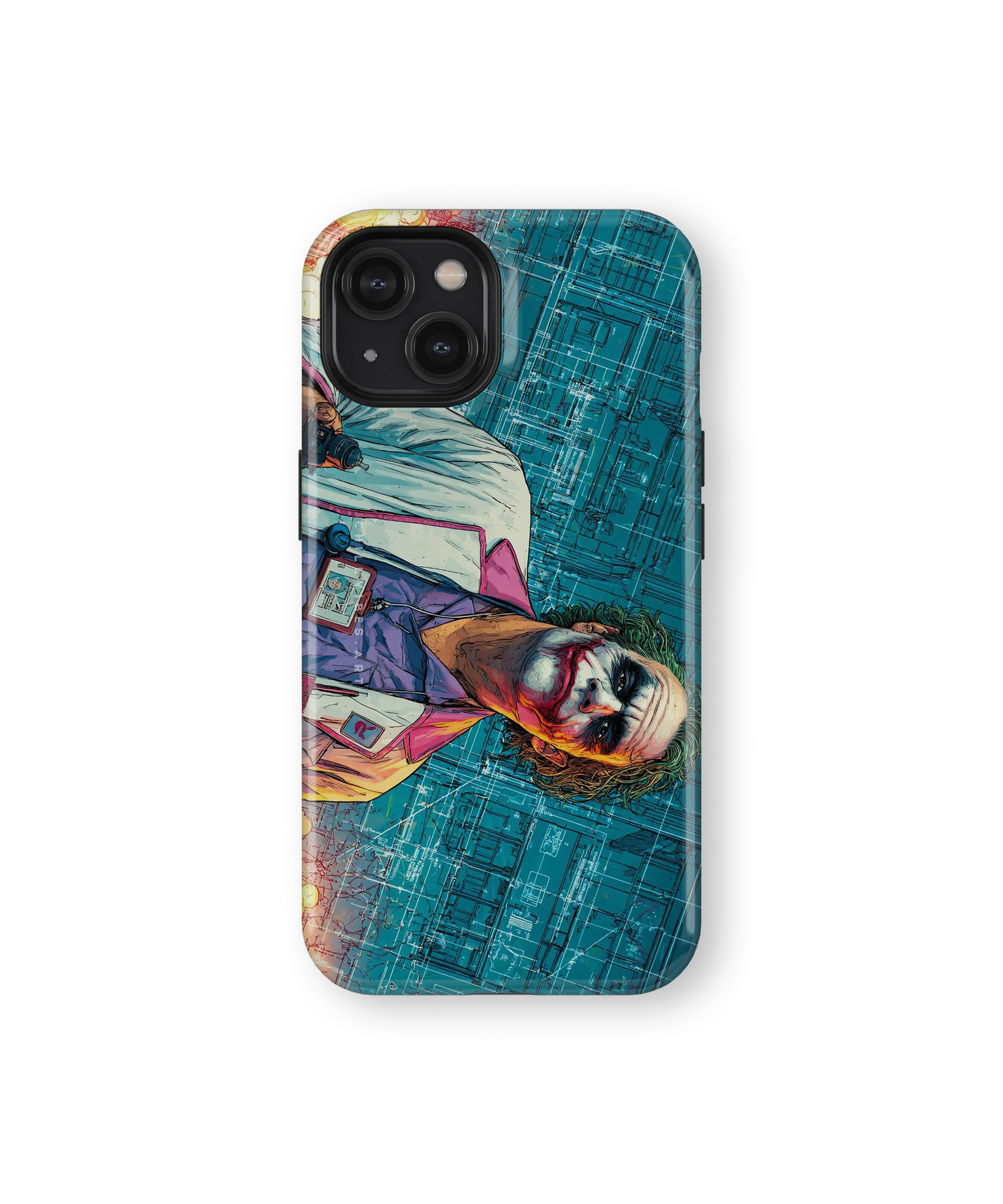 Coque iPhone Joker Art Urbain