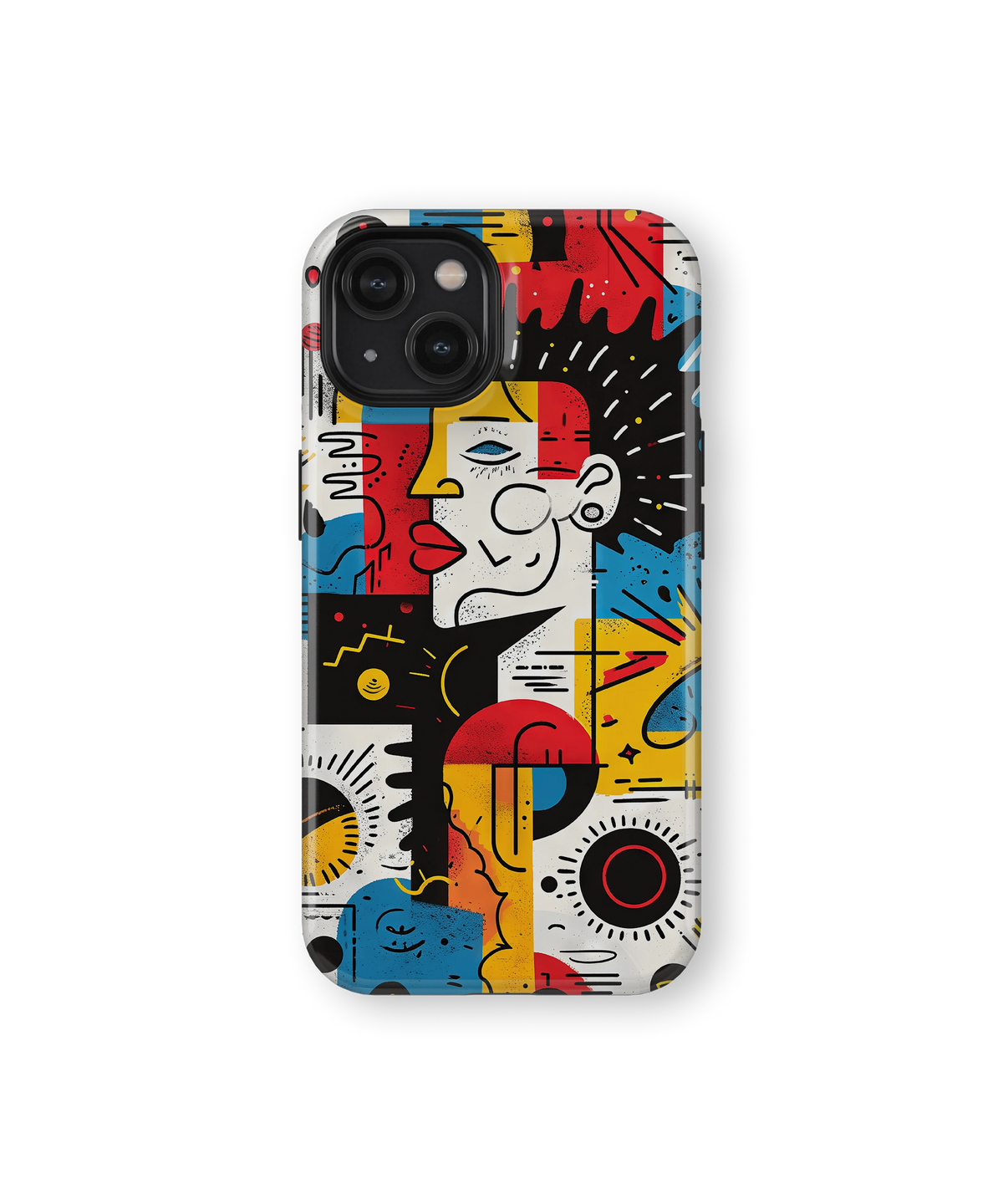 Coque iPhone – Design Abstrait Pop Art