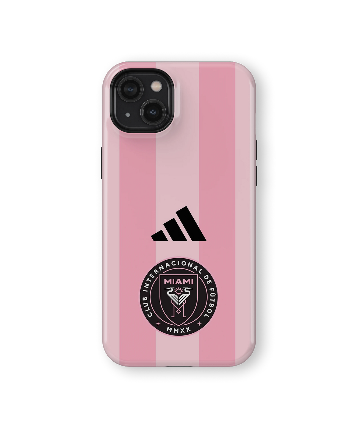 Coque iPhone Miami – Design Pink Stripes | Inter Miami
