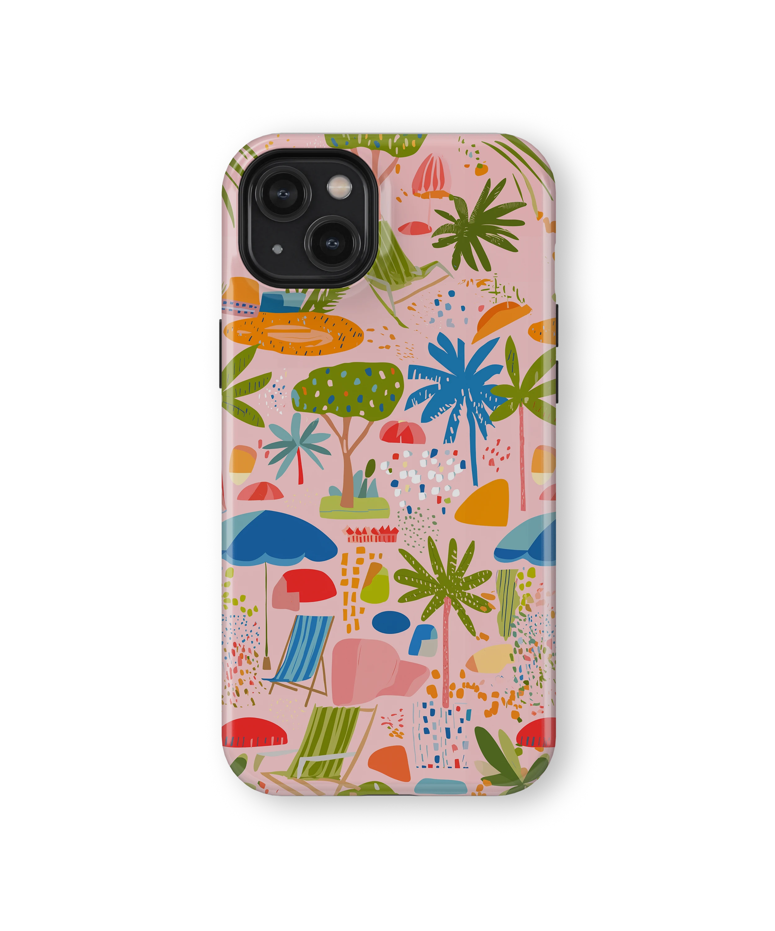 Coque iPhone – Design Summer Pastel Plage & Vacances