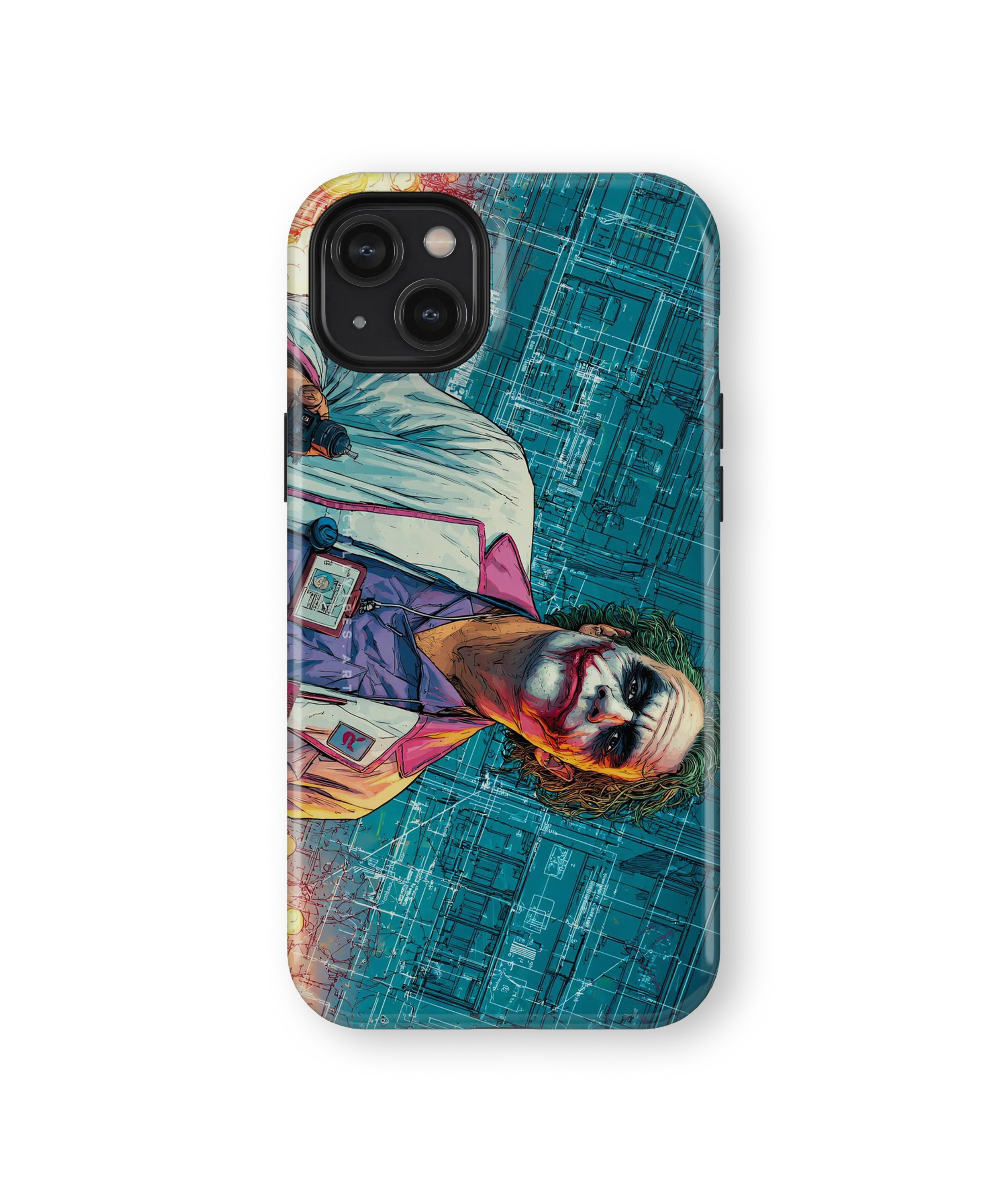 Coque iPhone Joker Art Urbain