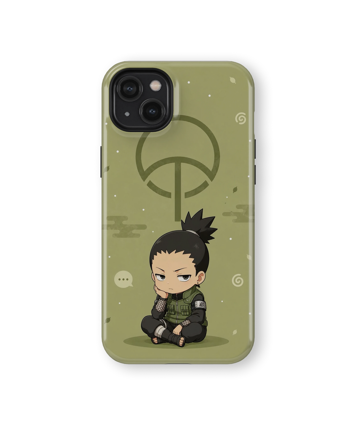 Coque iPhone Shikamaru – Style vert | Naruto