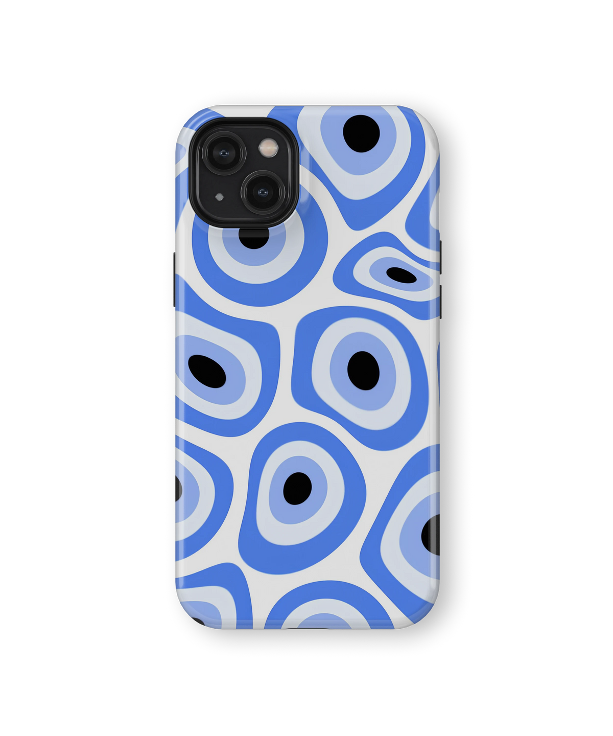 Coque iPhone – Design Œil Bleu