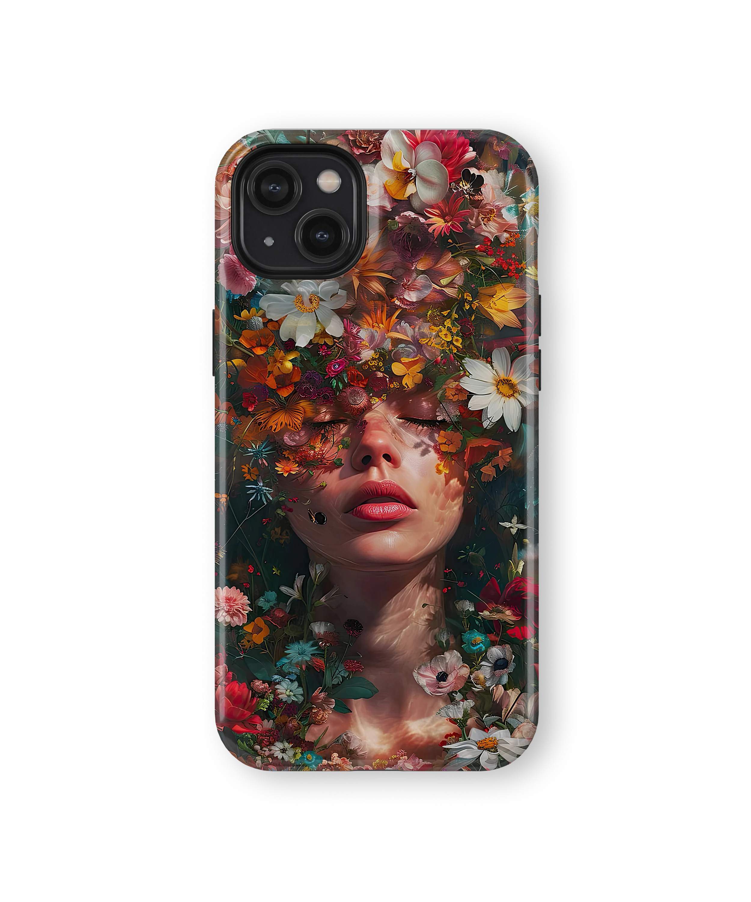 Coque iPhone Femme Florale Artistique