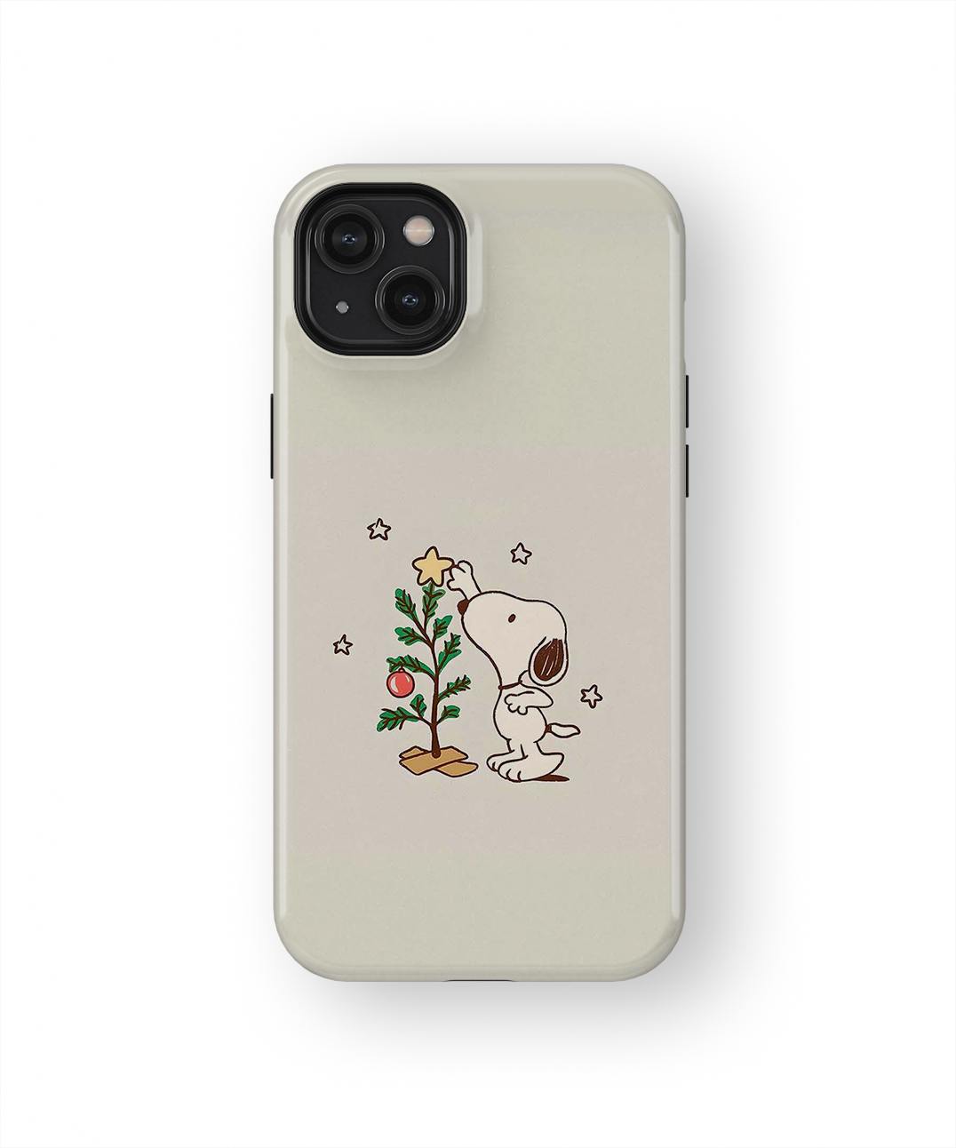 Coque iPhone – Snoopy Noël Minimaliste