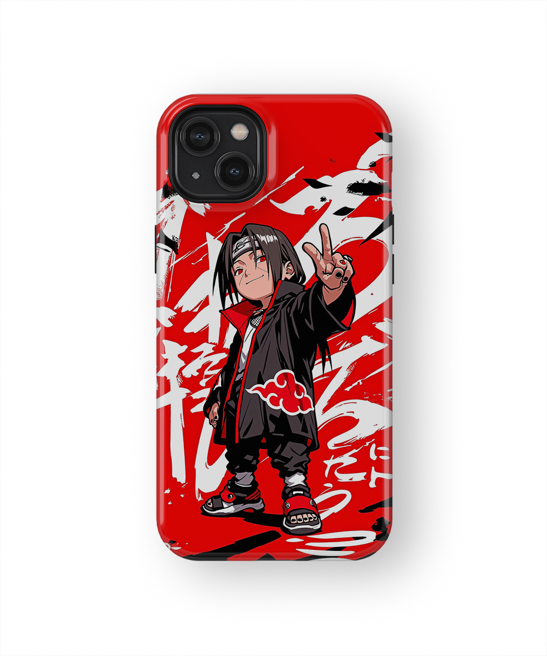 Coque iPhone Anime – Itachi Uchiha Akatsuki Style
