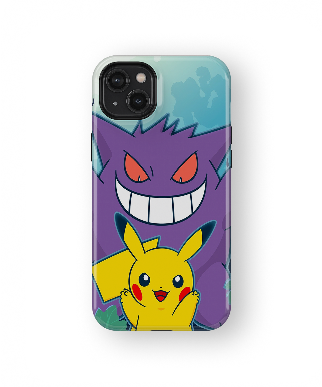 Coque iPhone – Pikachu & Gengar Fun & Gaming