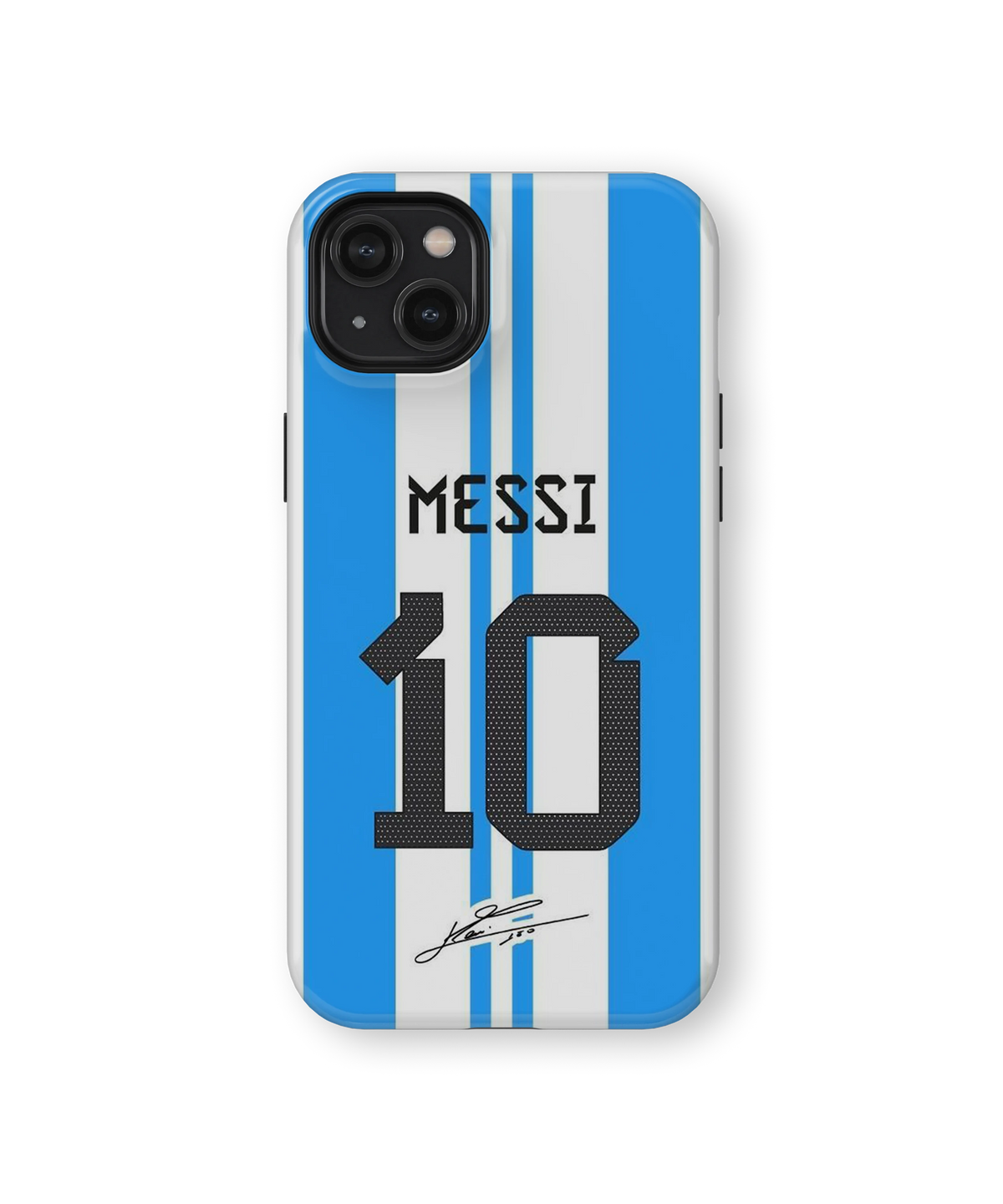 Coque iPhone Messi – Bleu et Blanc | Argentine