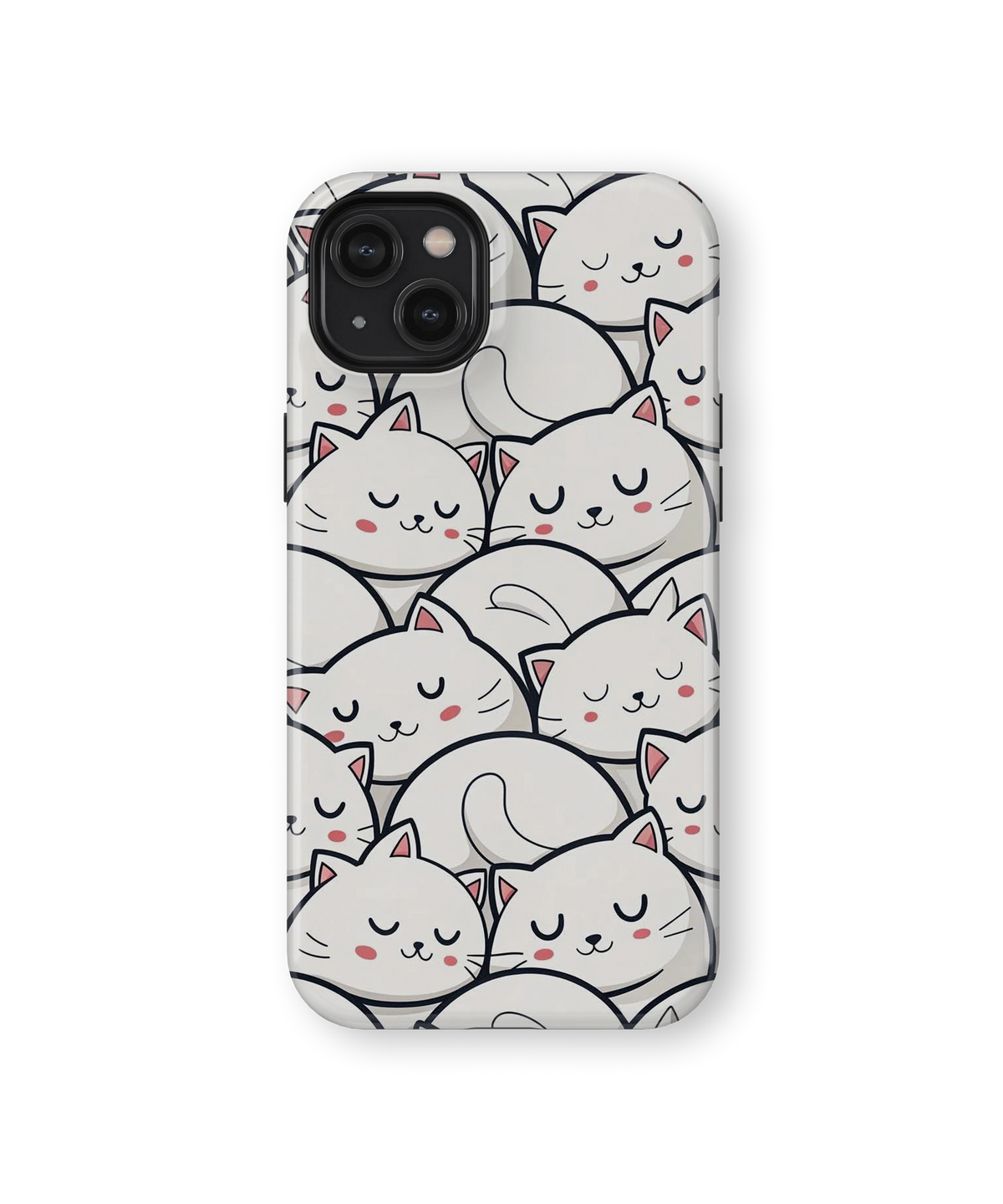 Coque iPhone – Cute Cats Pattern