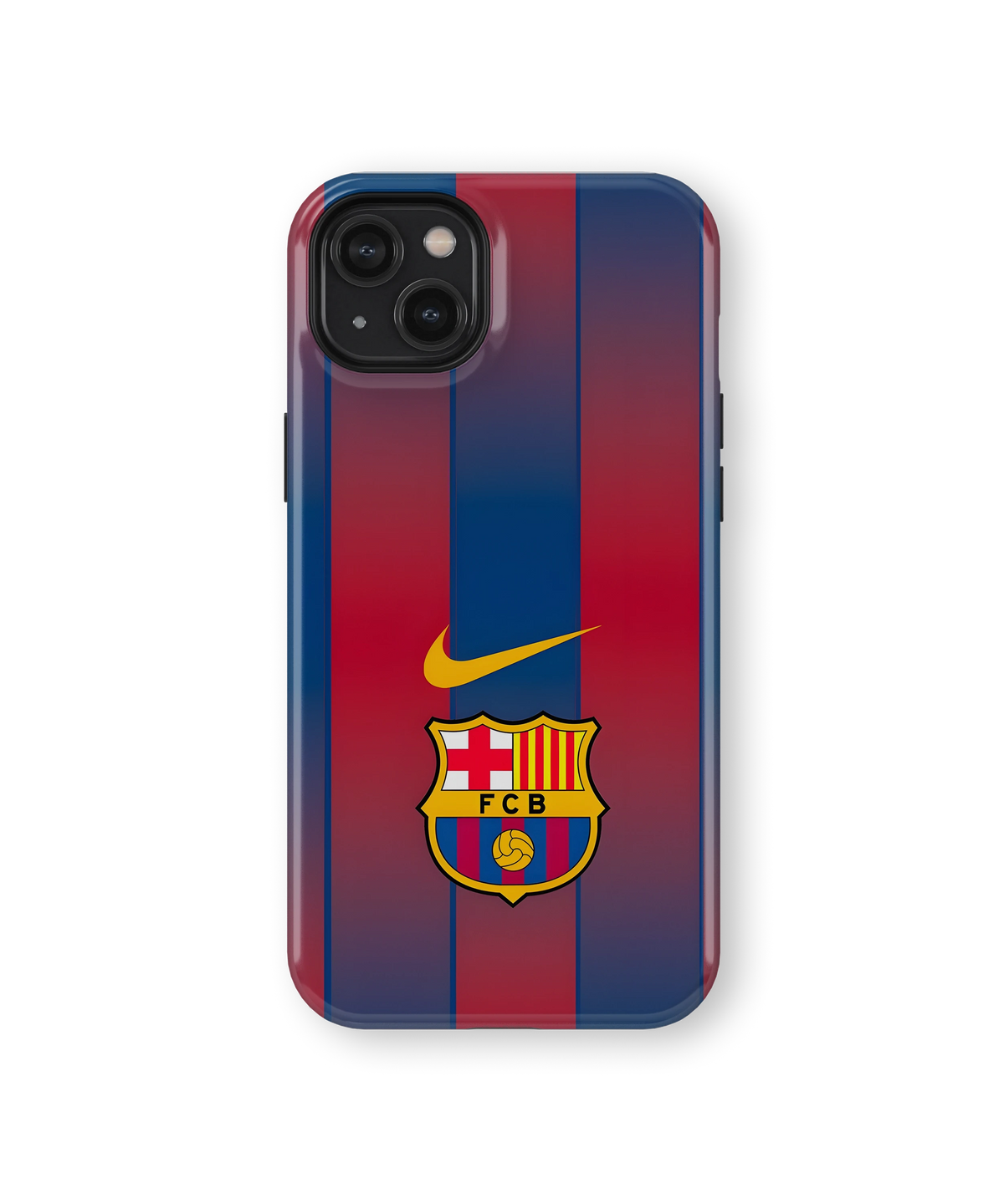 Coque iPhone – Design FC Barcelone Stripes