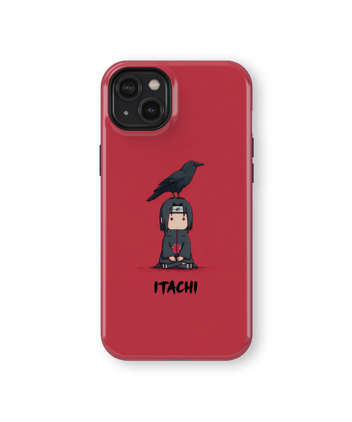 Coque iPhone Itachi – Design Chibi Rouge | Naruto
