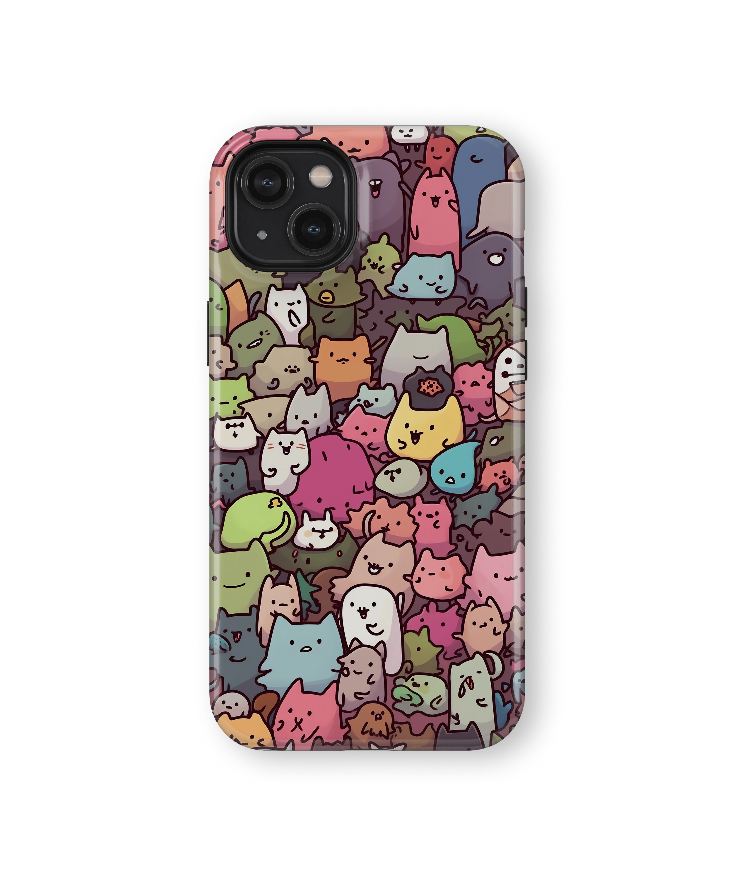 Coque iPhone – Design Animaux Kawaii