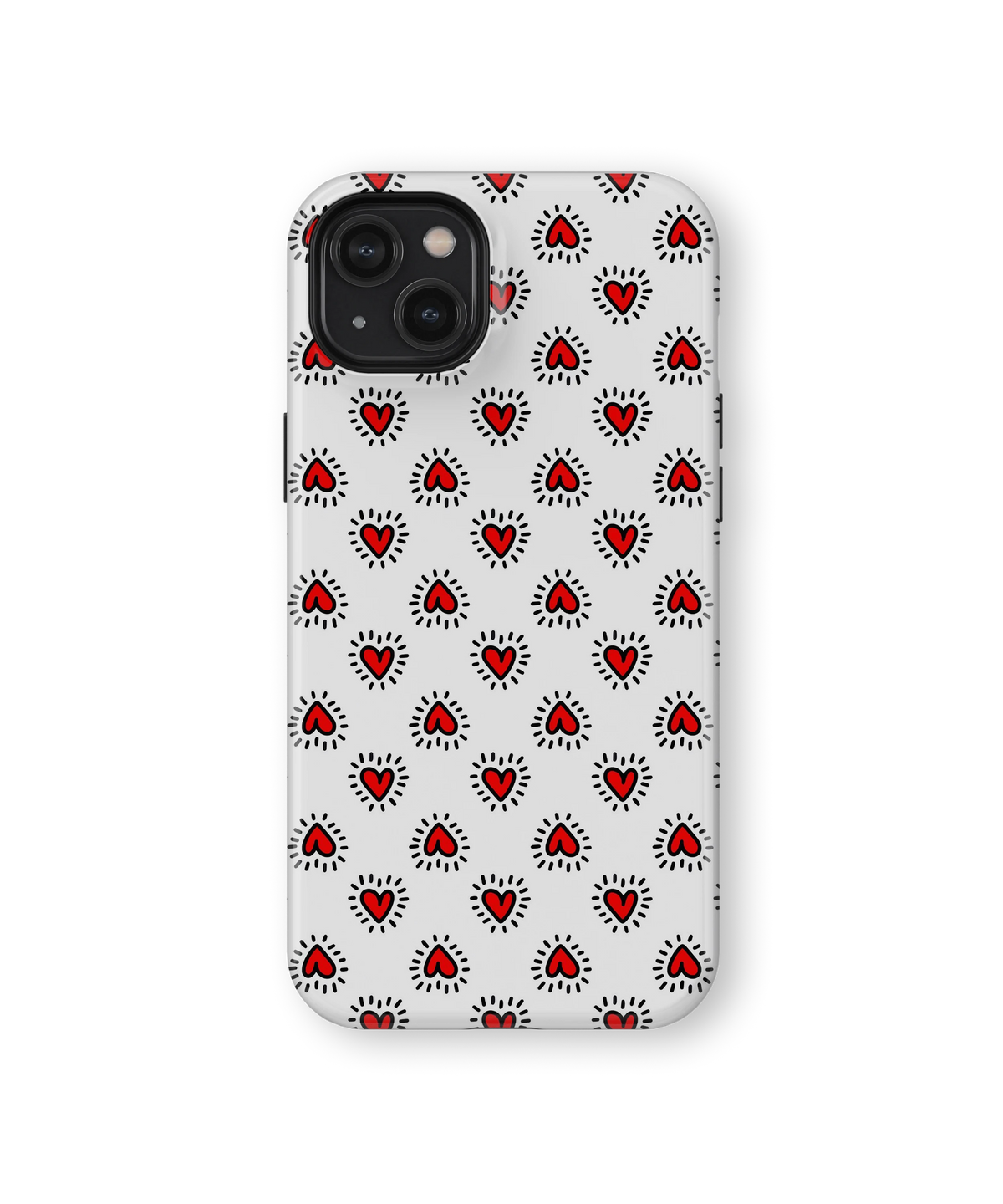 Coque iPhone – Design Cœurs Pop