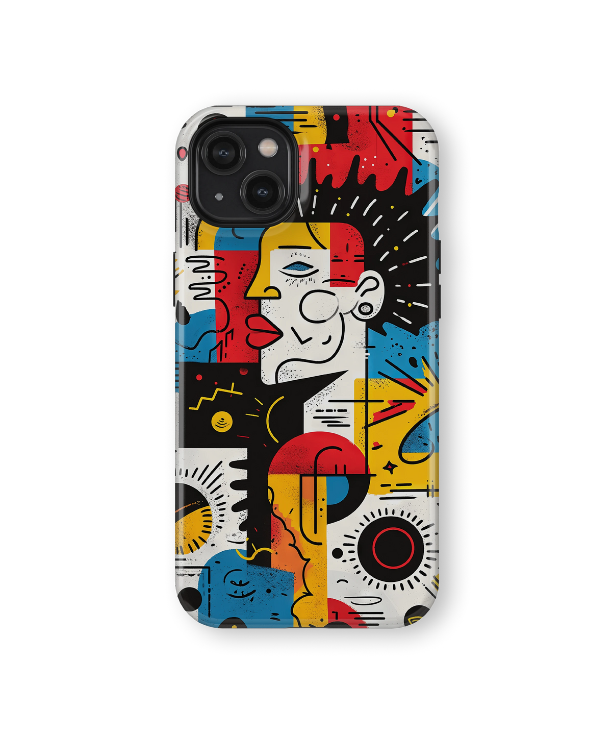 Coque iPhone – Design Abstrait Pop Art