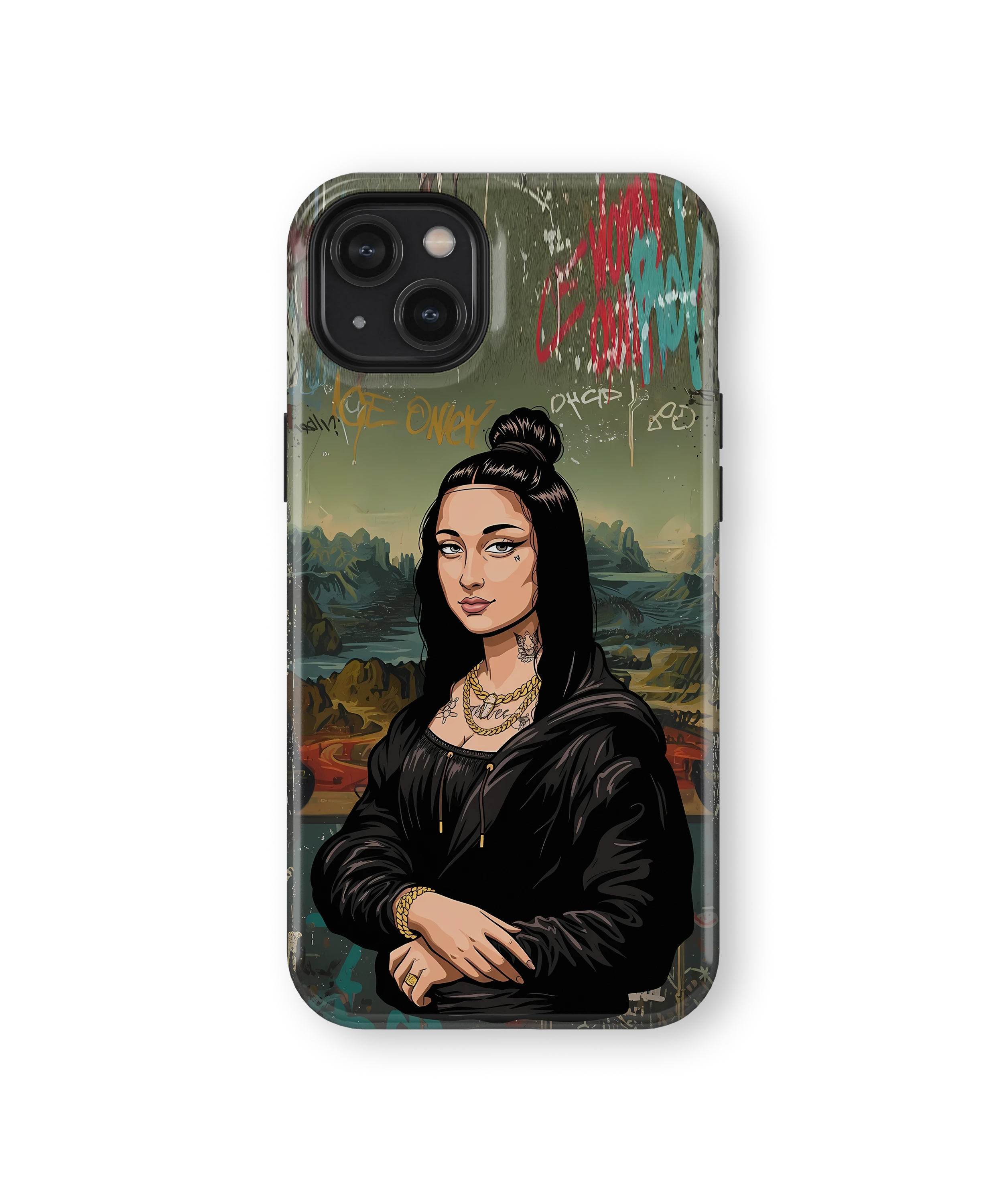 Coque iPhone Mona Lisa Street Style
