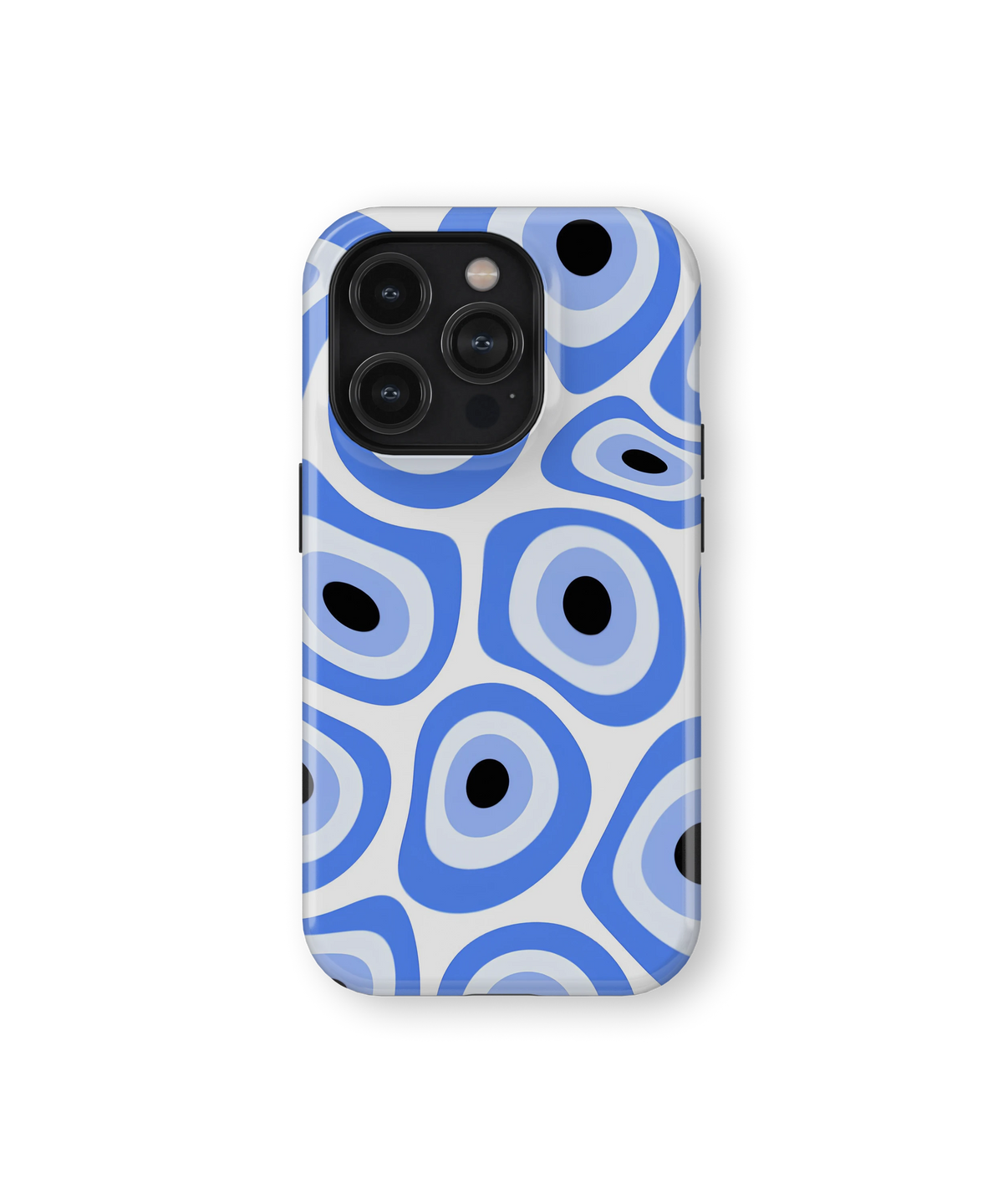 Coque iPhone – Design Œil Bleu