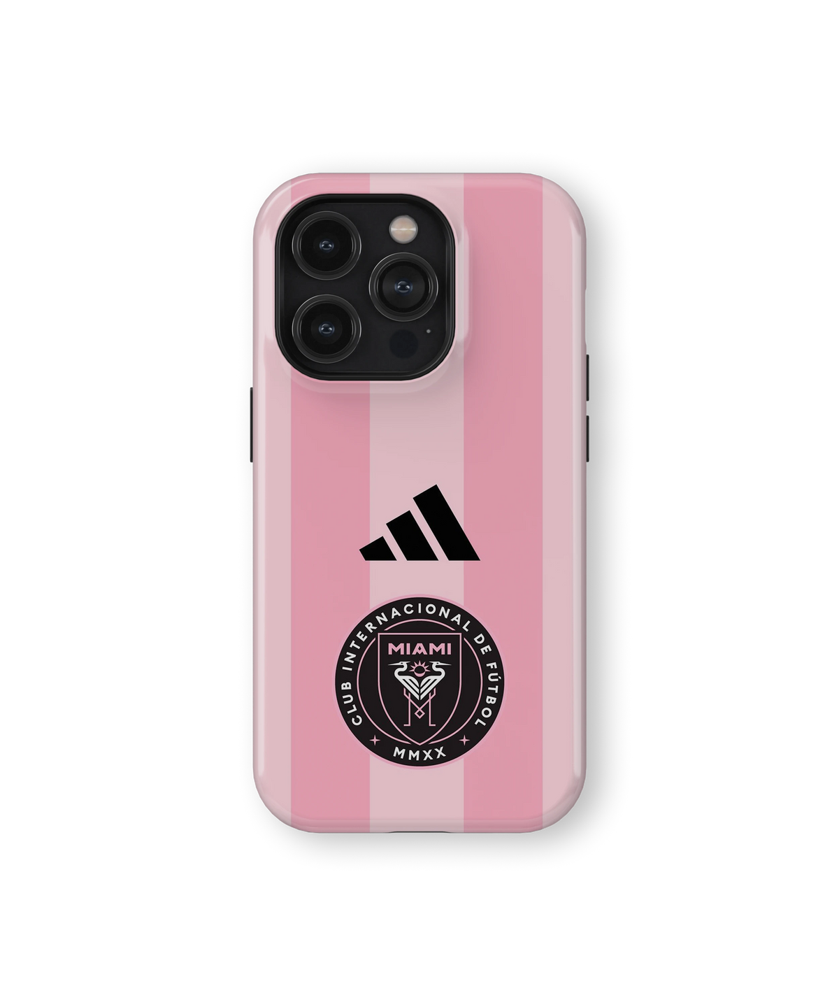 Coque iPhone Miami – Design Pink Stripes | Inter Miami