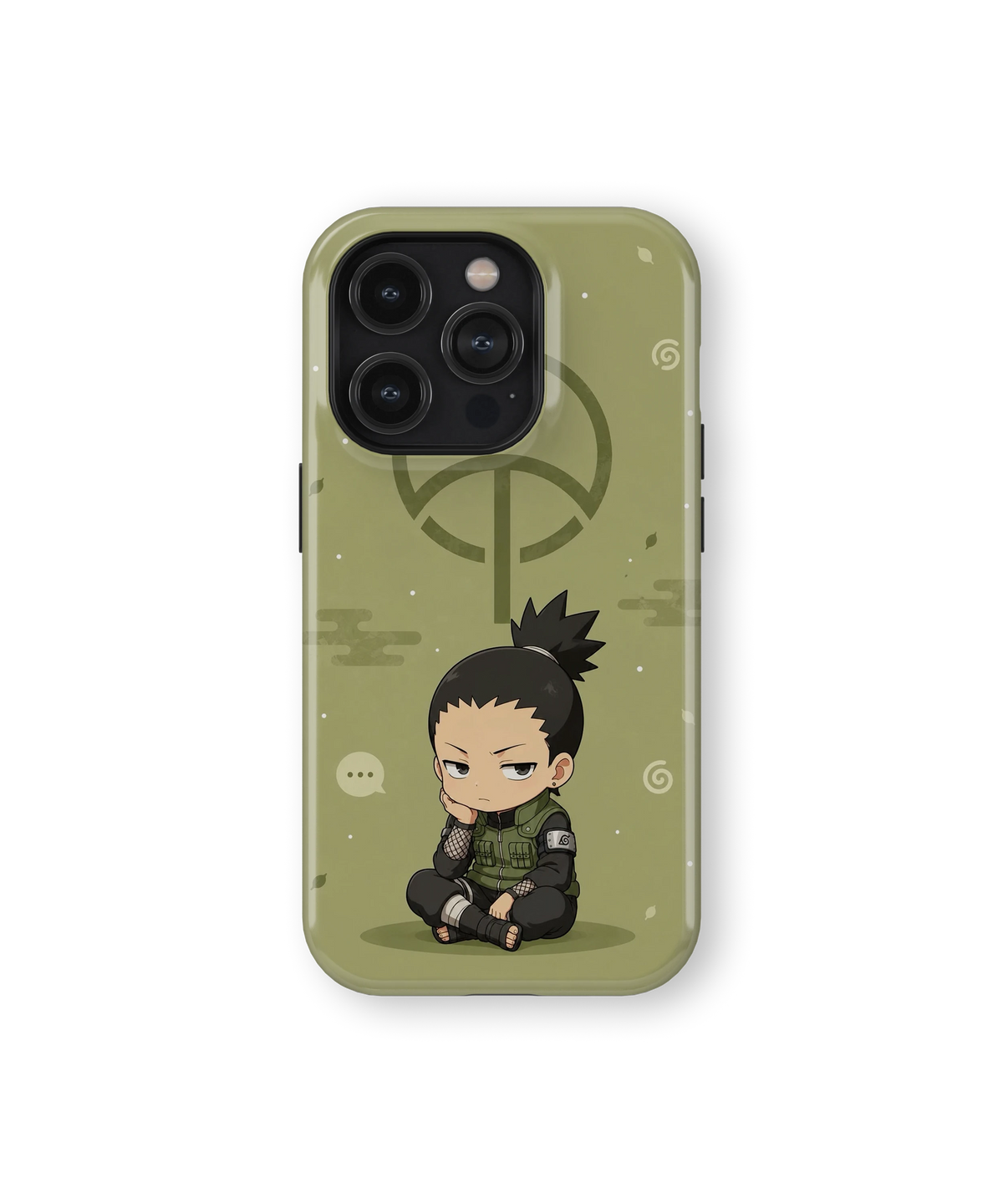 Coque iPhone Shikamaru – Style vert | Naruto