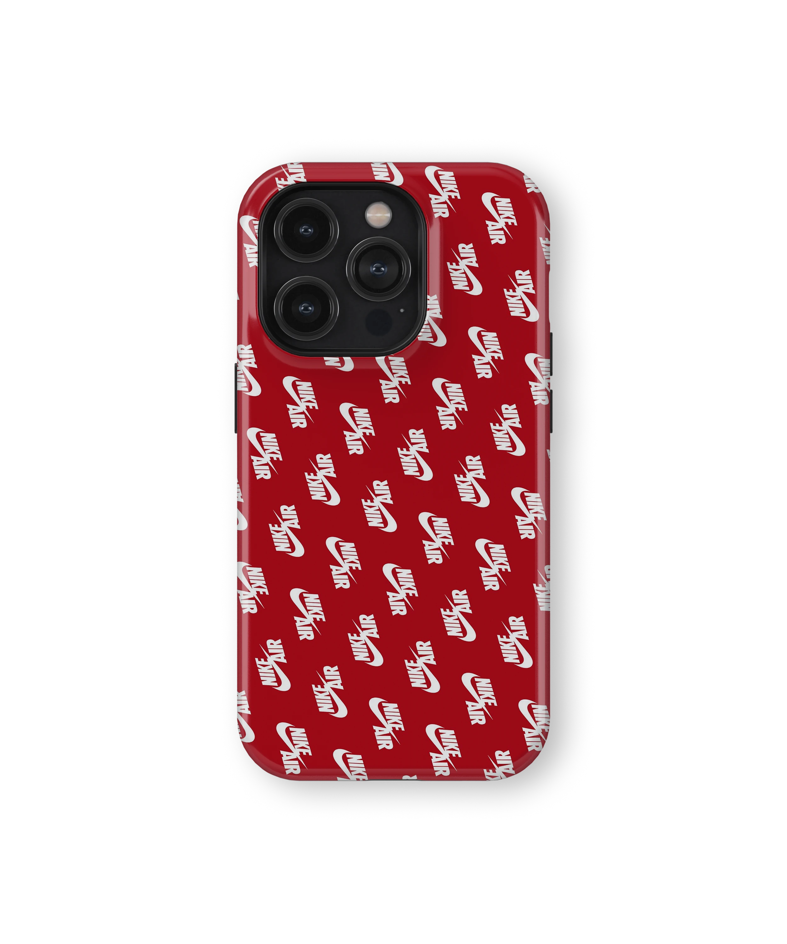 Coque iPhone – Design Nike Air Rouge