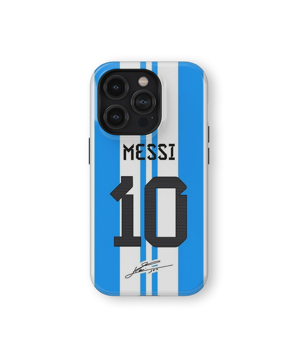 Coque iPhone Messi – Bleu et Blanc | Argentine