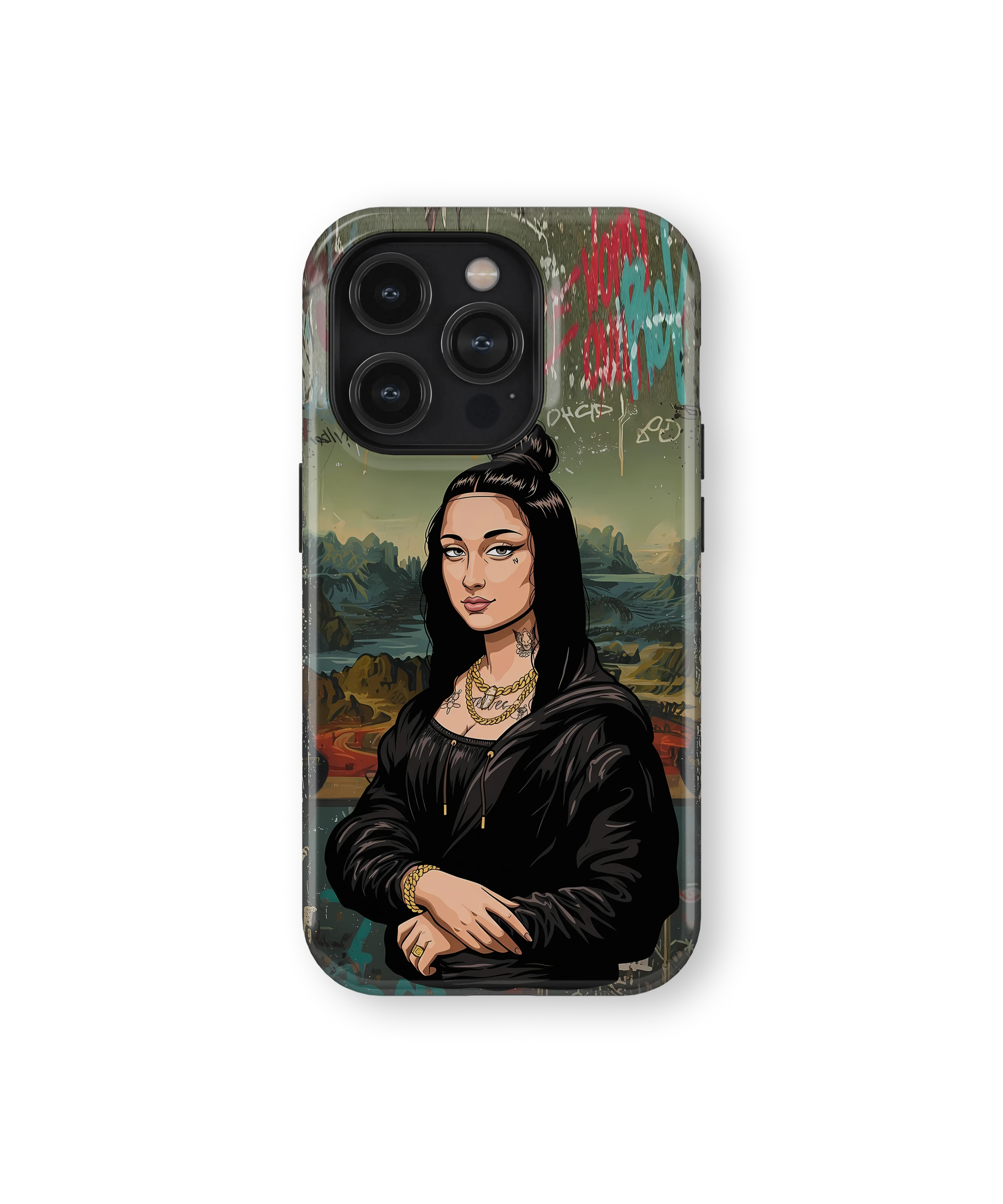 Coque iPhone Mona Lisa Street Style