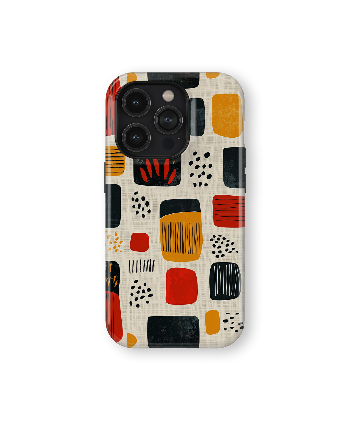 Coque iPhone – Design Abstrait Géométrique