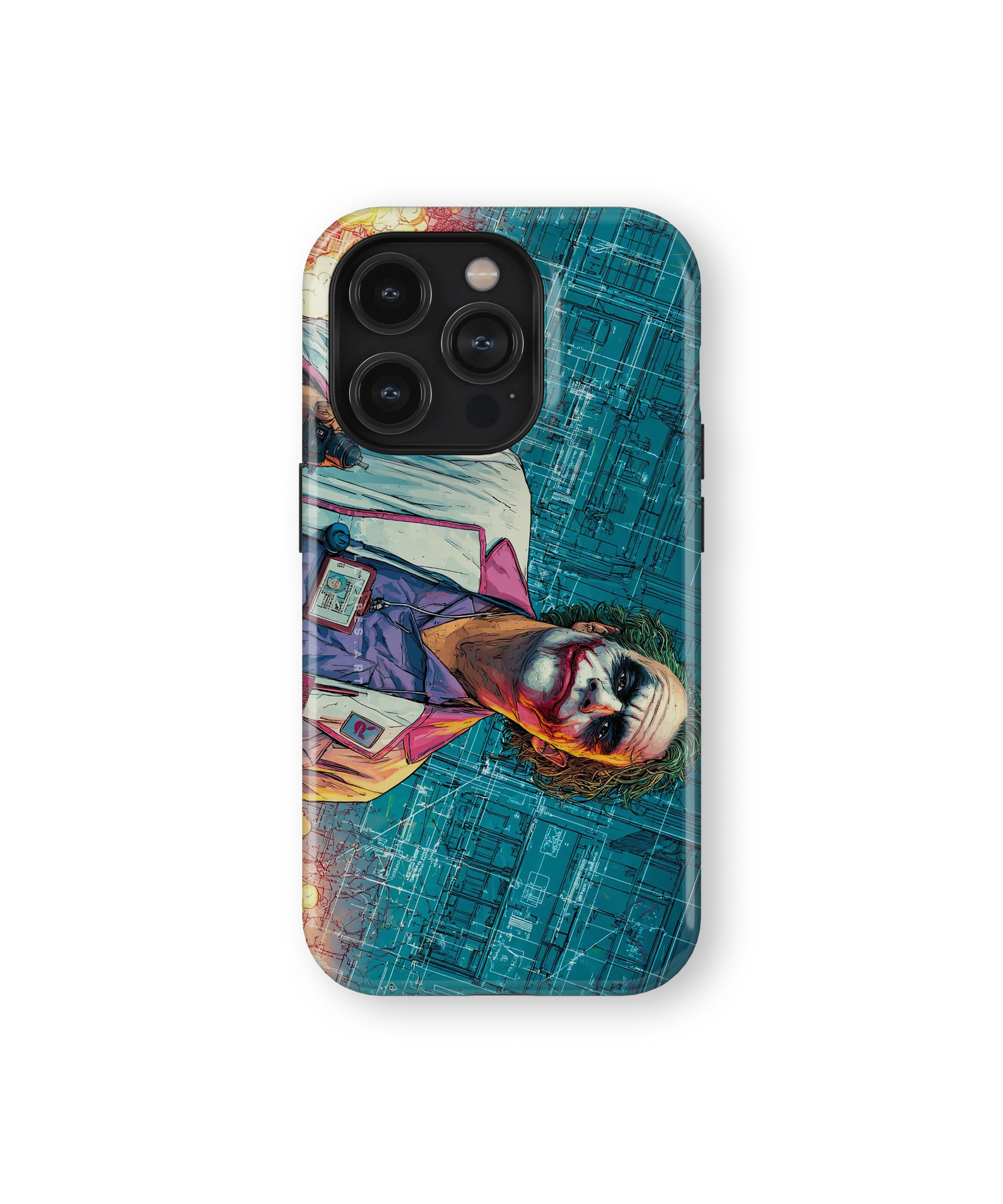 Coque iPhone Joker Art Urbain
