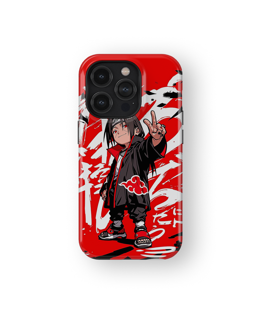 Coque iPhone Anime – Itachi Uchiha Akatsuki Style