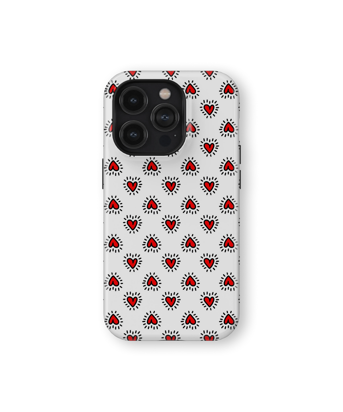 Coque iPhone – Design Cœurs Pop