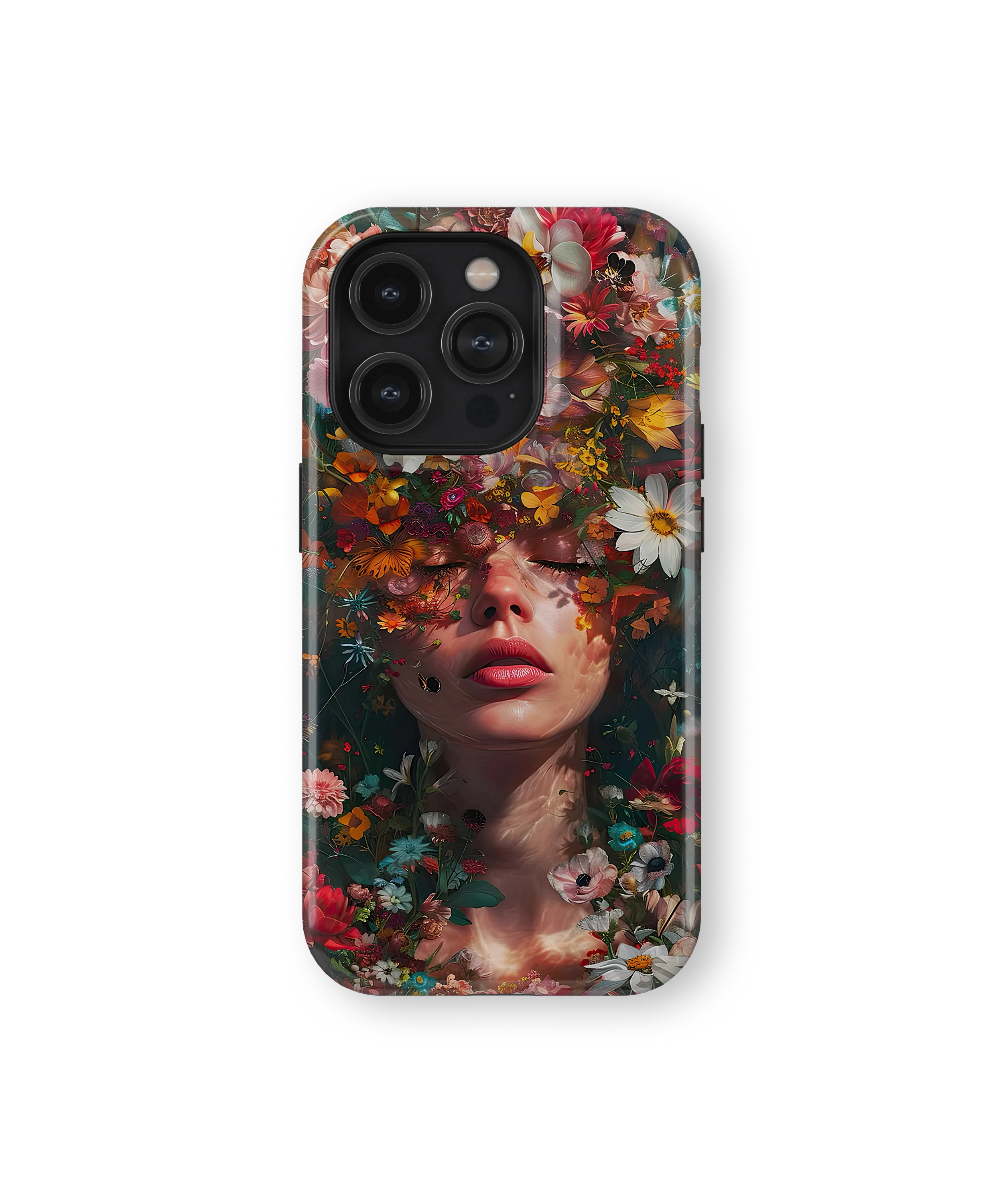 Coque iPhone Femme Florale Artistique