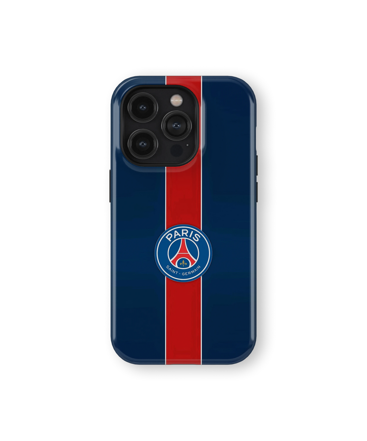 Coque iPhone Paris Saint-Germain – Bleu et rouge | PSG