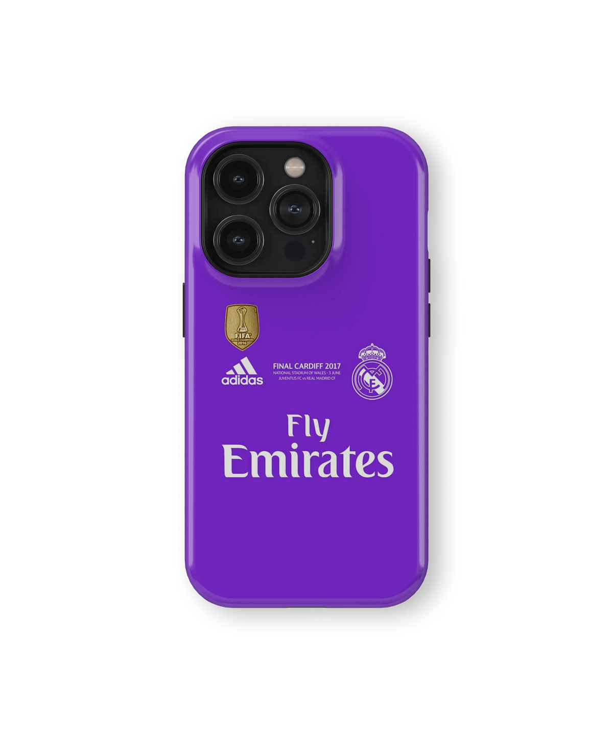 Coque iPhone Real Madrid – Violet | Fly Emirates