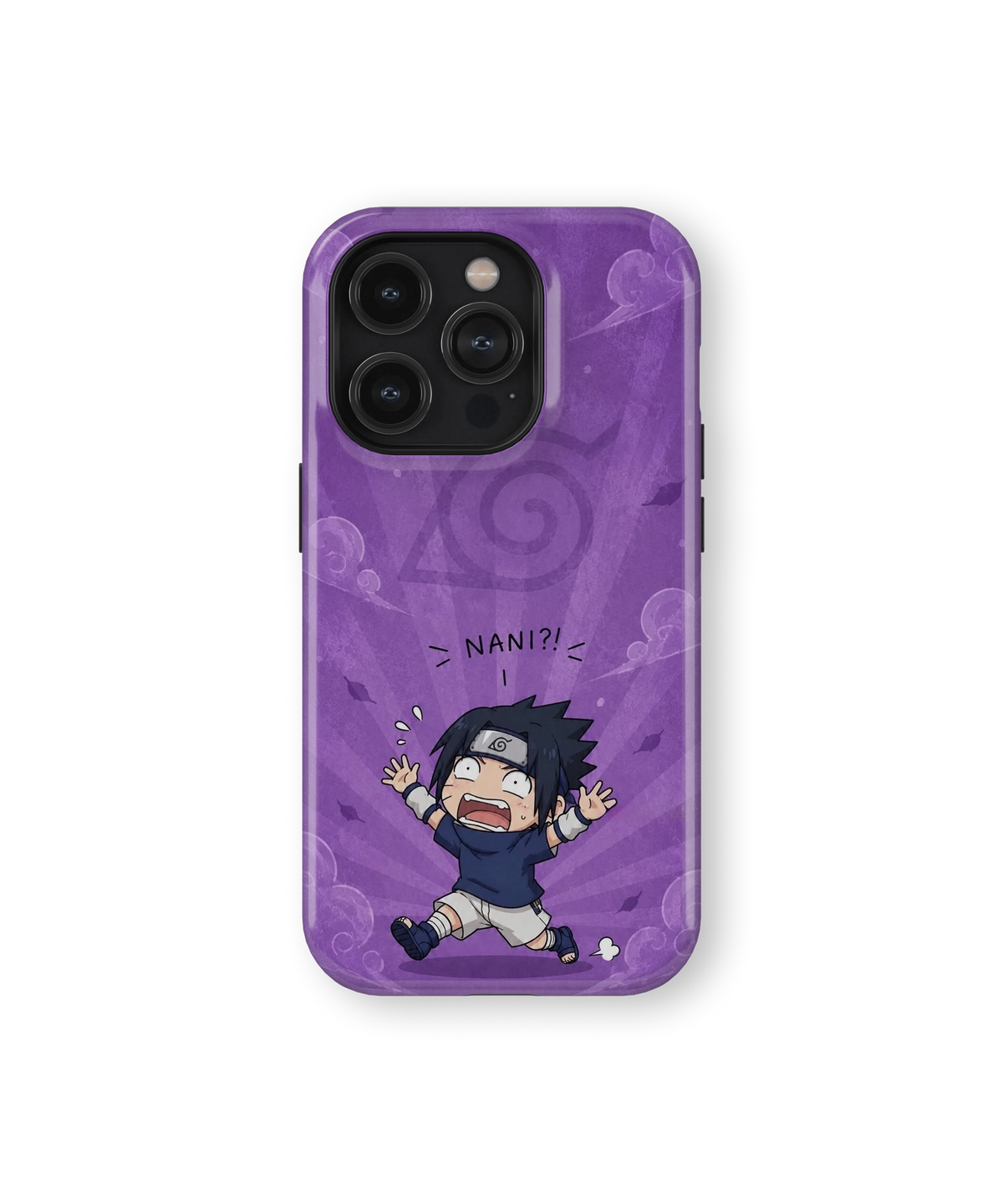 Coque iPhone Sasuke – Design NANI?! | Naruto