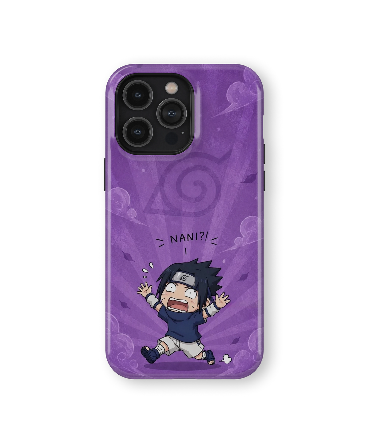 Coque iPhone Sasuke – Design NANI?! | Naruto