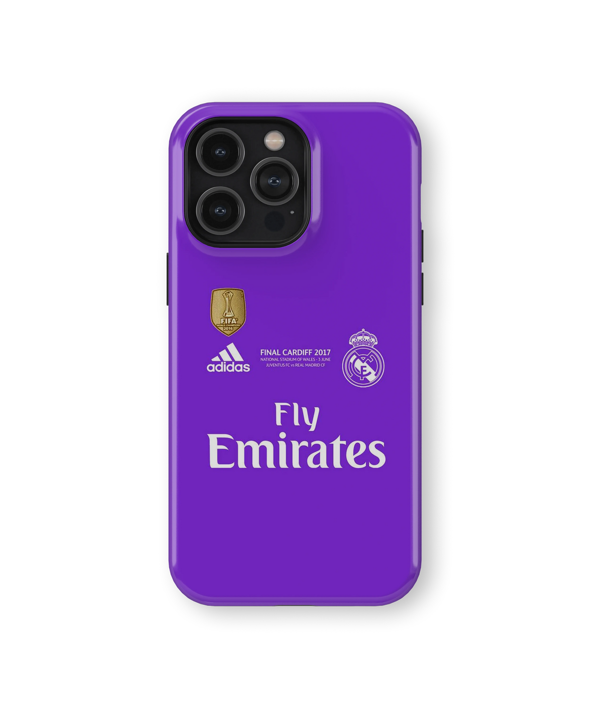 Coque iPhone Real Madrid – Violet | Fly Emirates