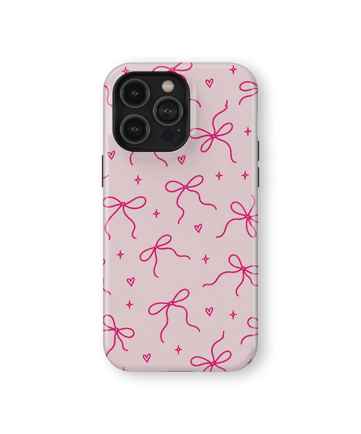 Coque iPhone – Design Nœuds Roses