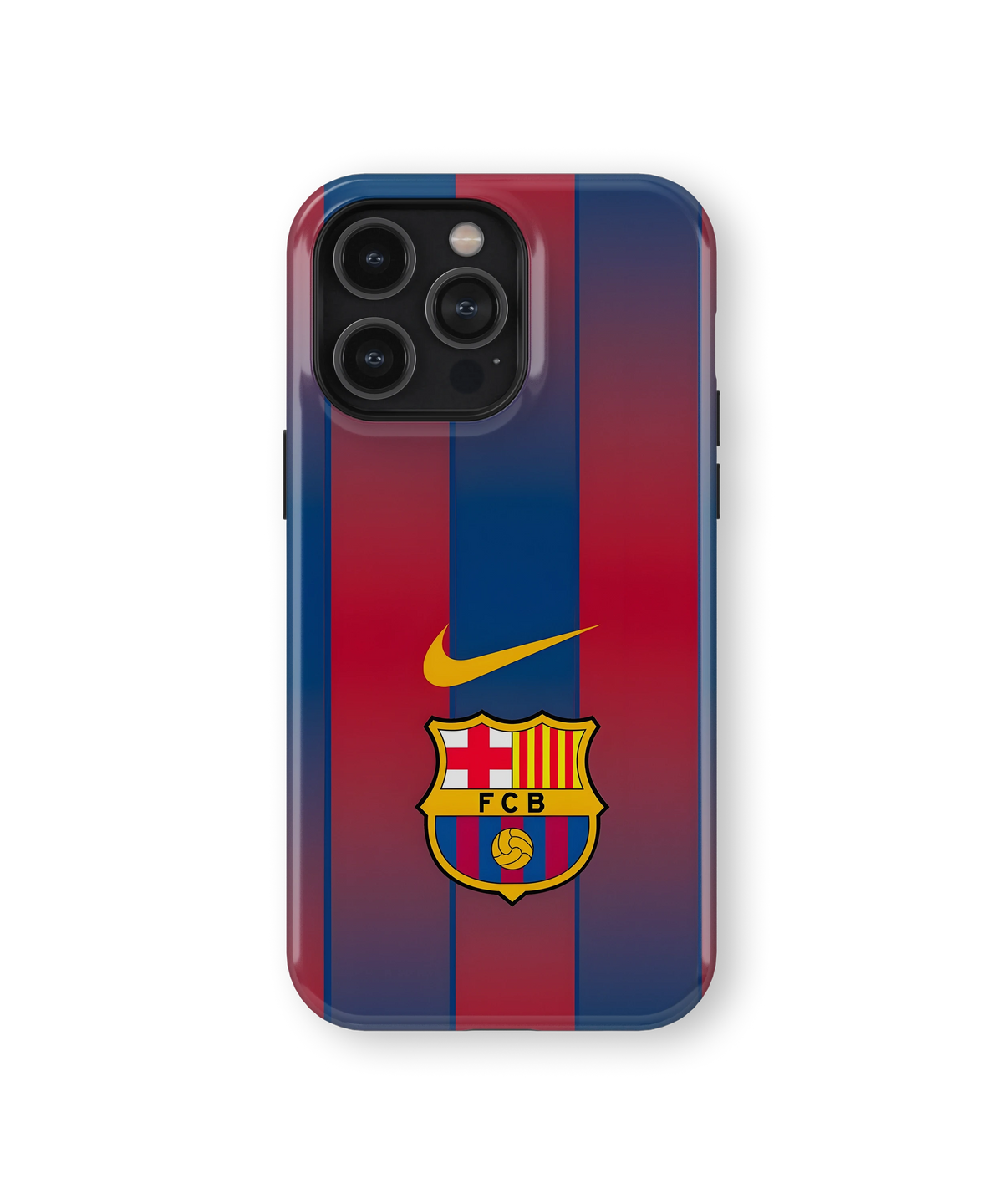 Coque iPhone – Design FC Barcelone Stripes