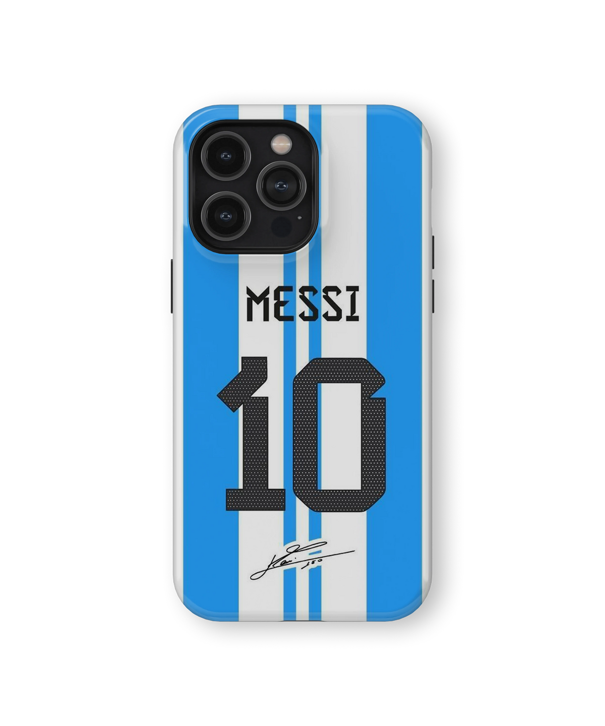 Coque iPhone Messi – Bleu et Blanc | Argentine