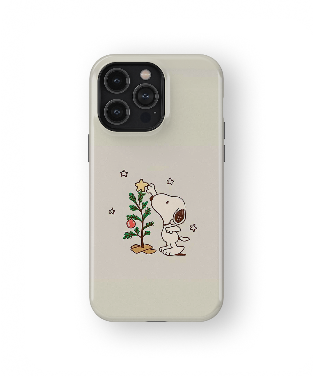 Coque iPhone – Snoopy Noël Minimaliste