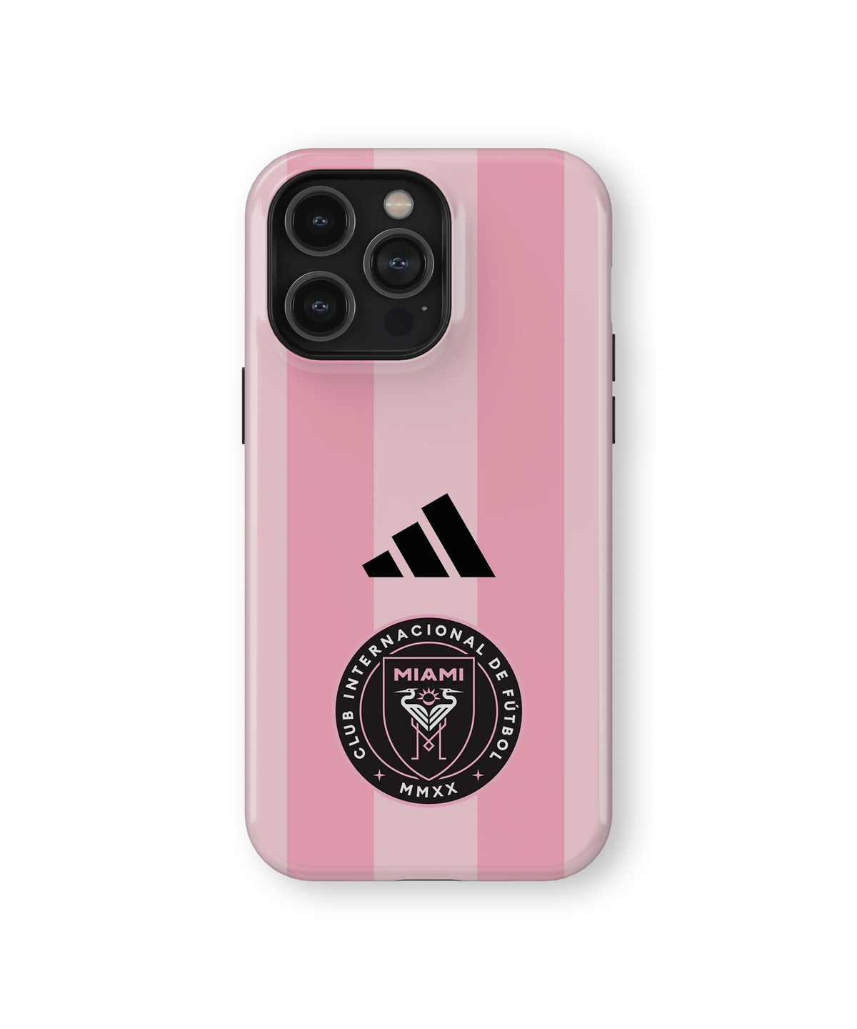 Coque iPhone Miami – Design Pink Stripes | Inter Miami