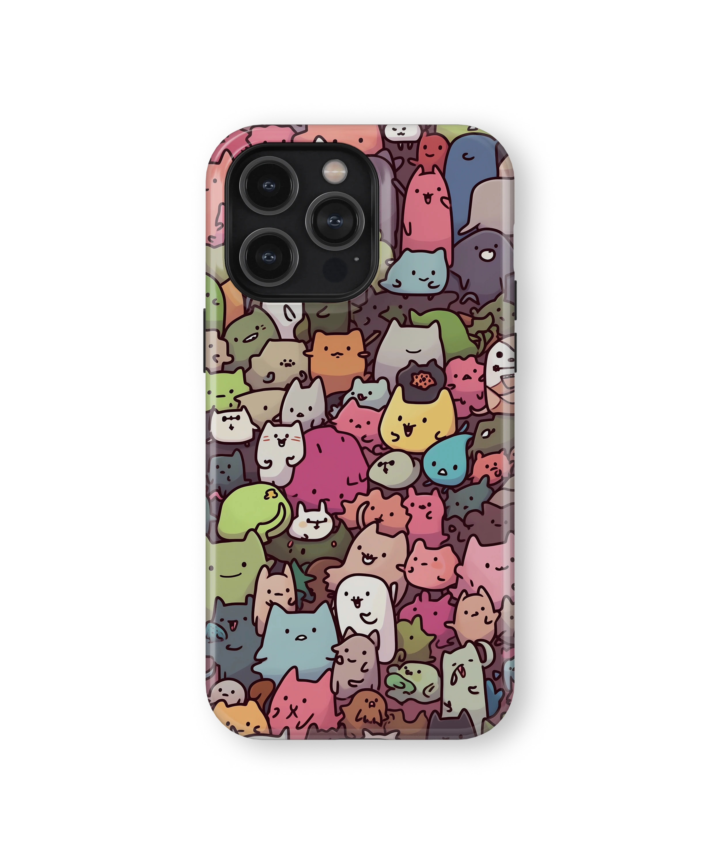 Coque iPhone – Design Animaux Kawaii