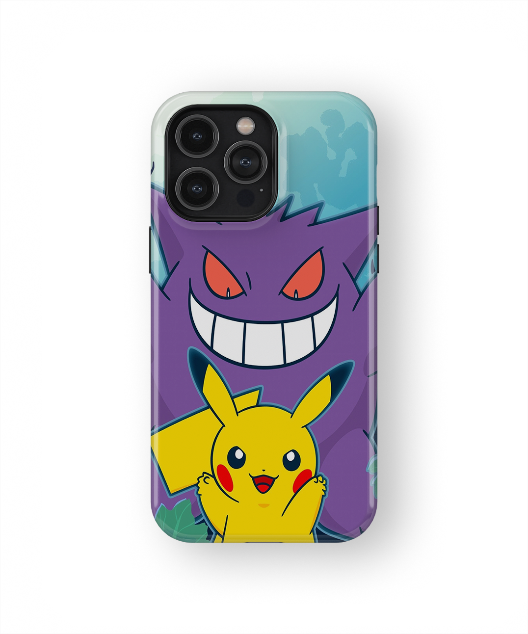 Coque iPhone – Pikachu & Gengar Fun & Gaming