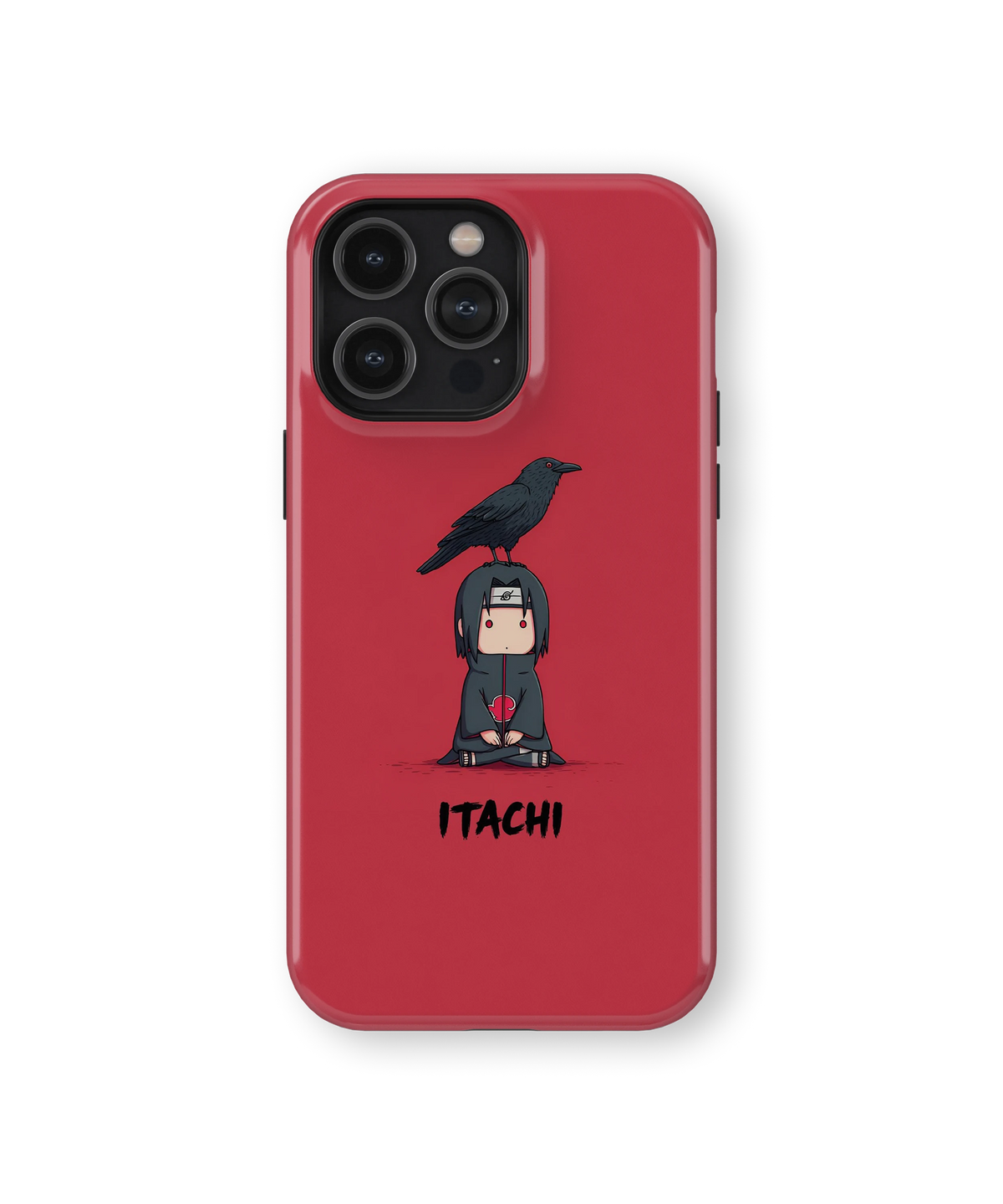 Coque iPhone Itachi – Design Chibi Rouge | Naruto